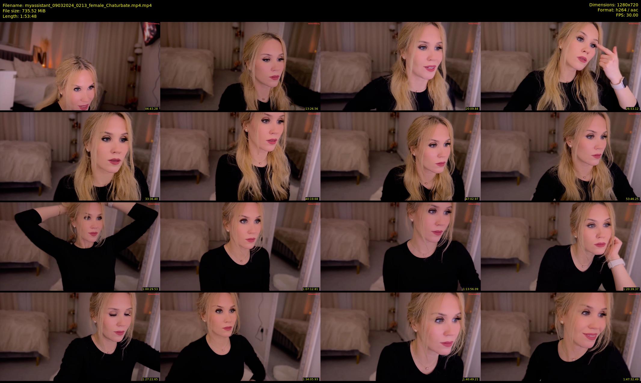 myassistant — 114 minute Chaturbate female cam show recording, 720p, Mar 9, 2024