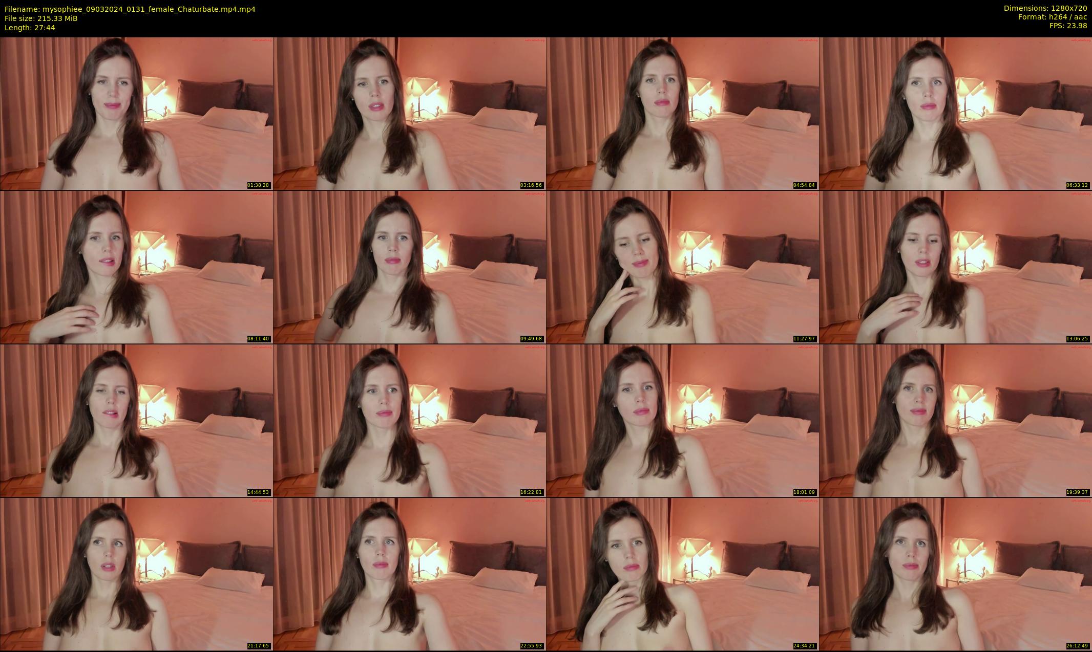 mysophiee — 28 minute Chaturbate female cam show recording, 720p, Mar 9, 2024