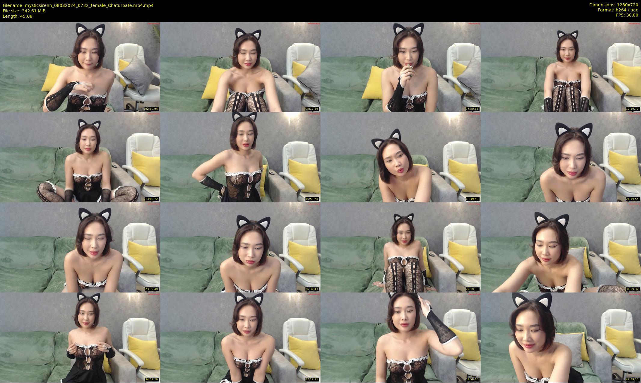 mysticsirenn — 46 minute Chaturbate female cam show recording, 720p, Mar 8, 2024
