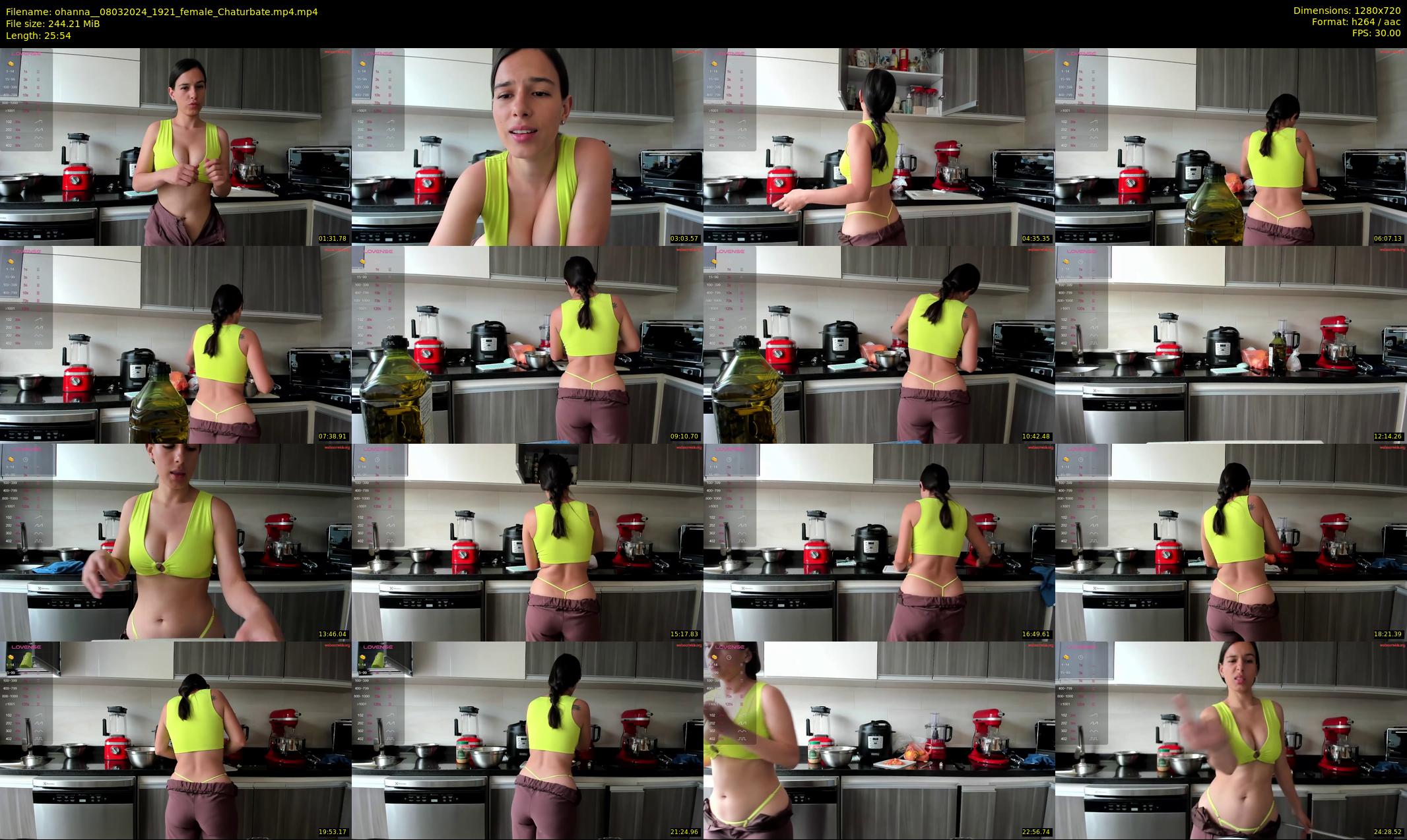 ohanna_ — 26 minute Chaturbate female cam show recording, 720p, Mar 8, 2024