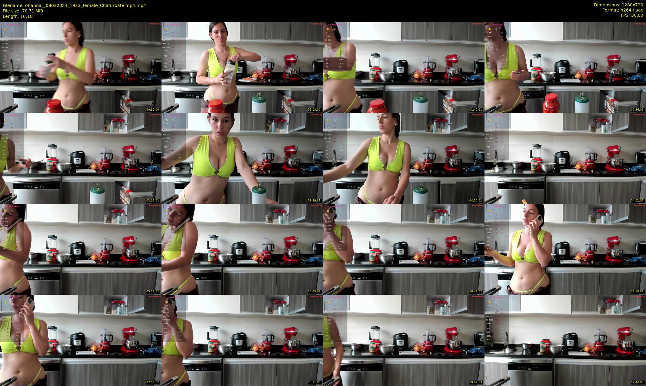 ohanna_ — 11 minute Chaturbate female cam show recording, 720p, Mar 8, 2024