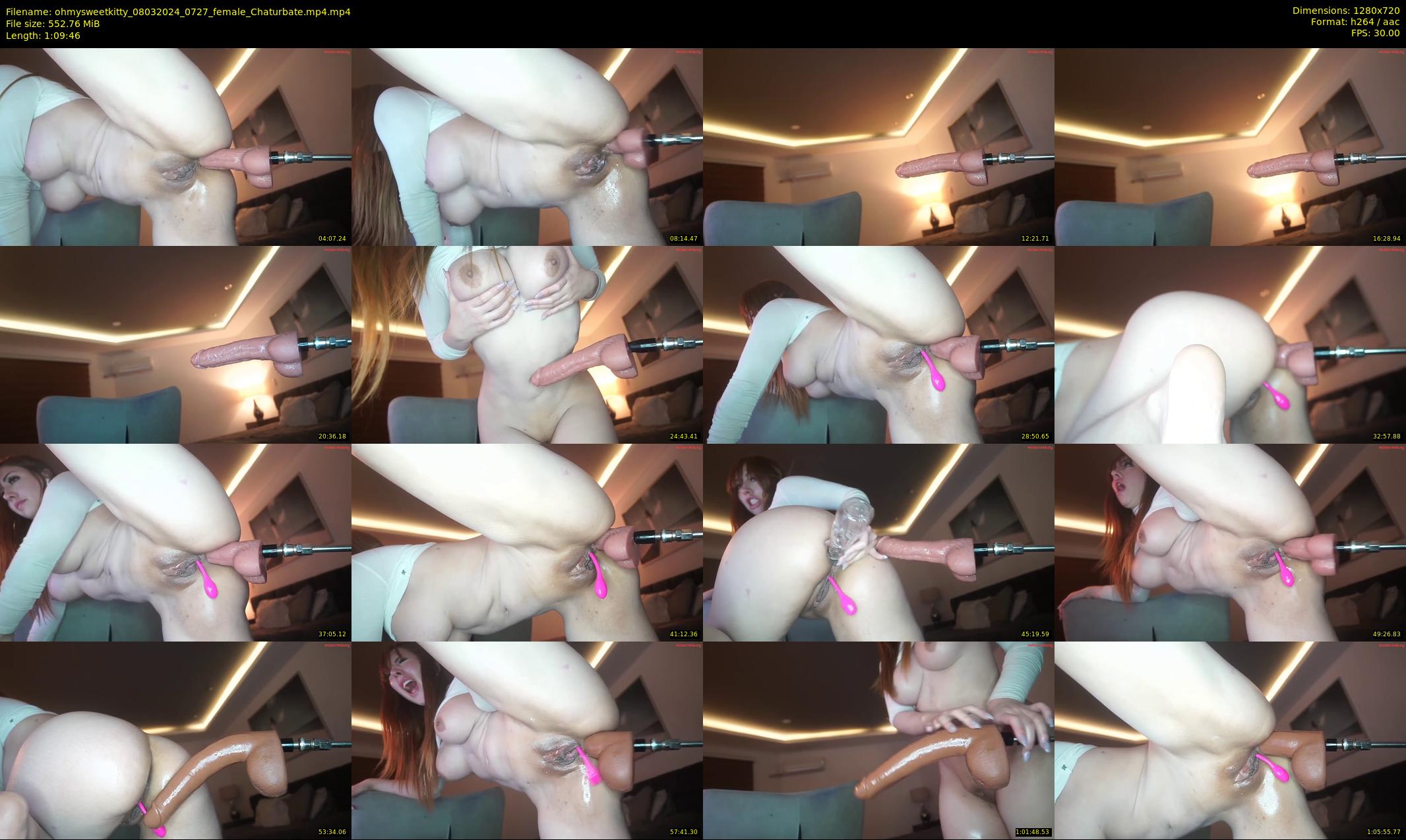 ohmysweetkitty — 70 minute Chaturbate female cam show recording, 720p, Mar 8, 2024