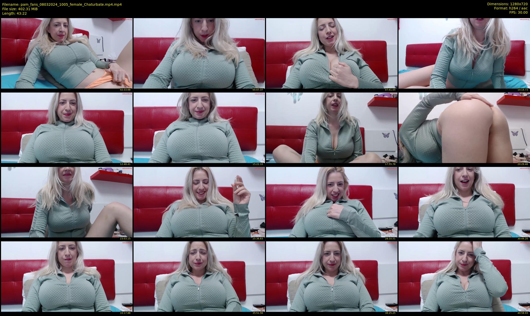 pam_fans — 44 minute Chaturbate female cam show recording, 720p, Mar 8, 2024