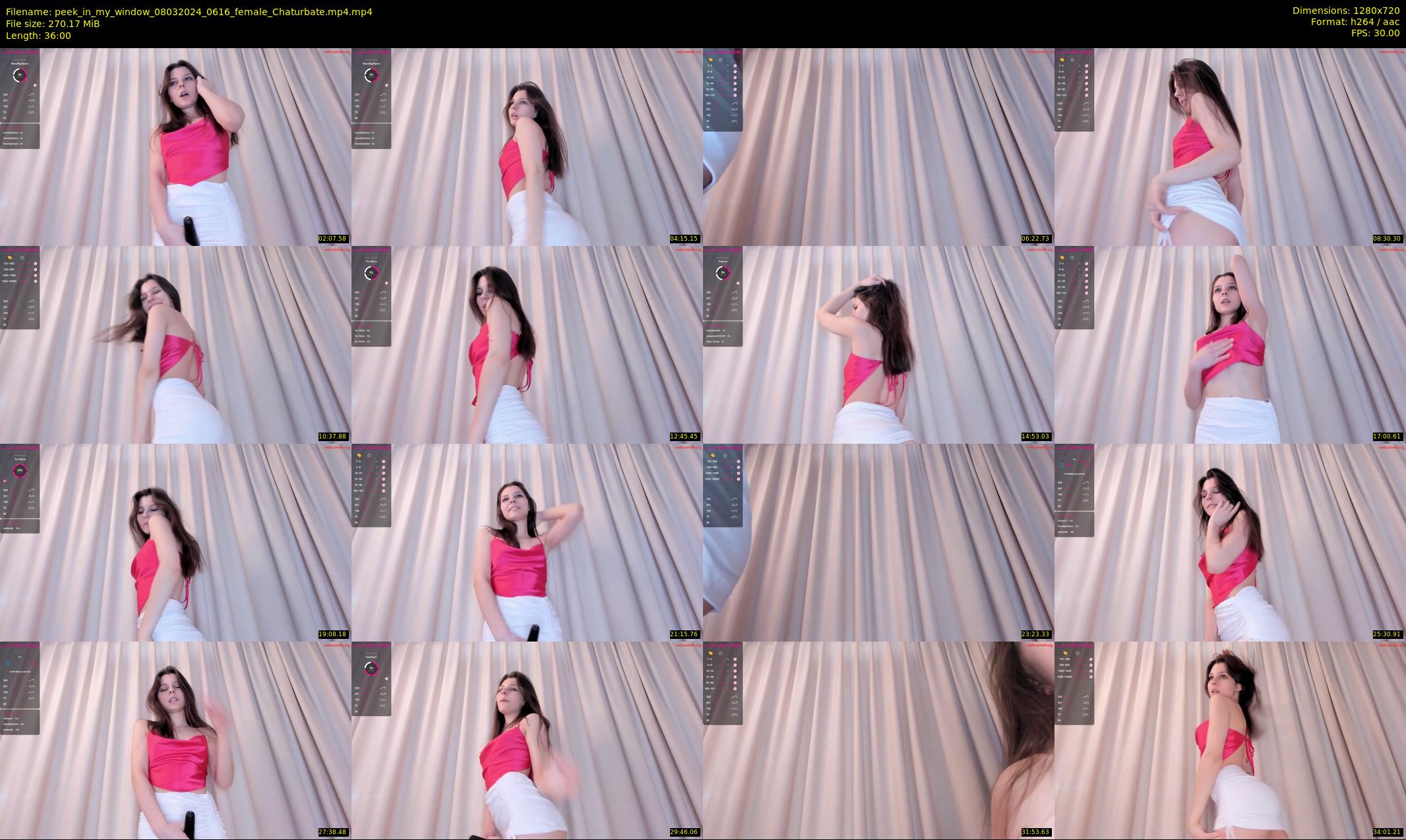 peek_in_my_window — 36 minute Chaturbate female cam show recording, 720p, Mar 8, 2024