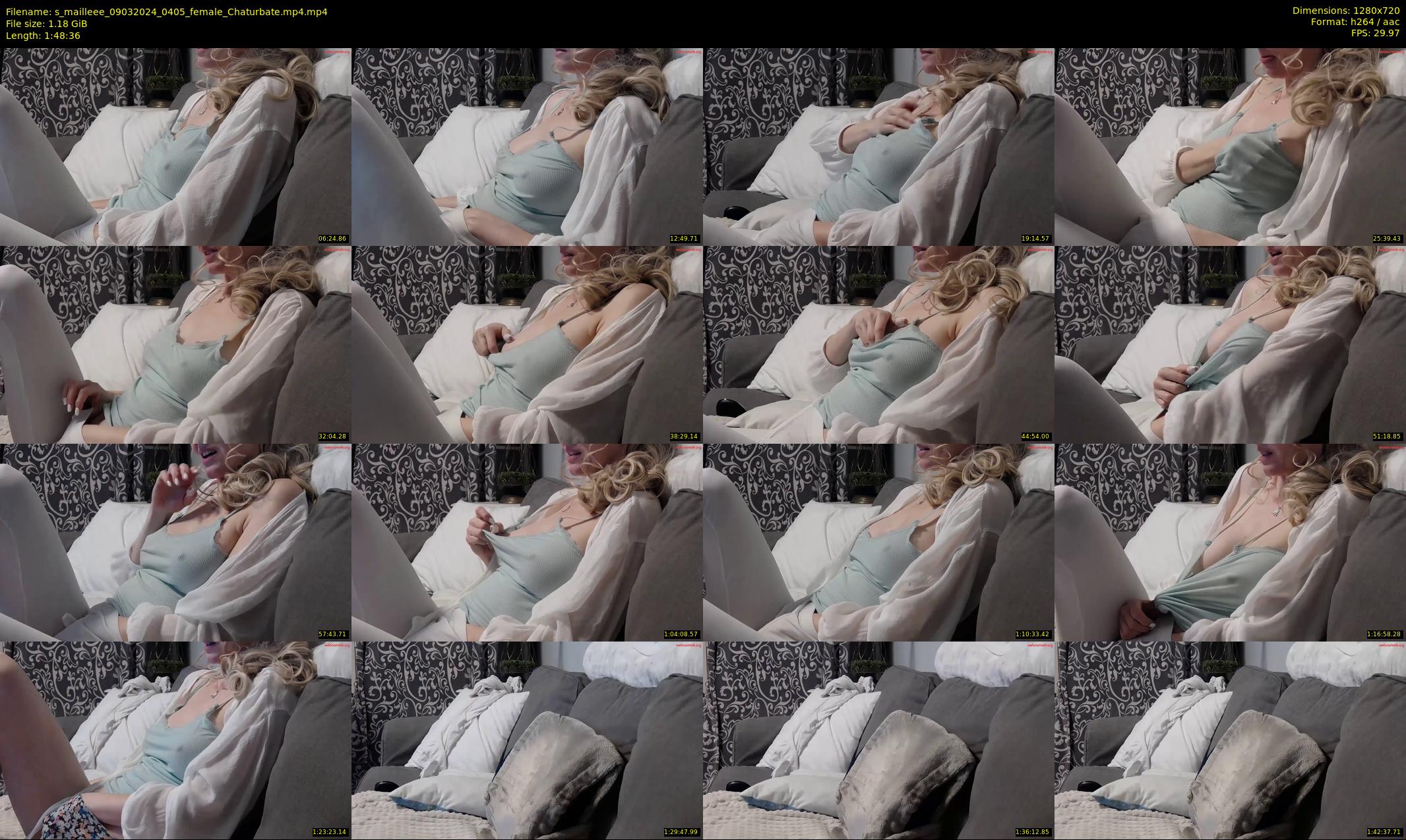 s_mailleee — 109 minute Chaturbate female cam show recording, 720p, Mar 9, 2024