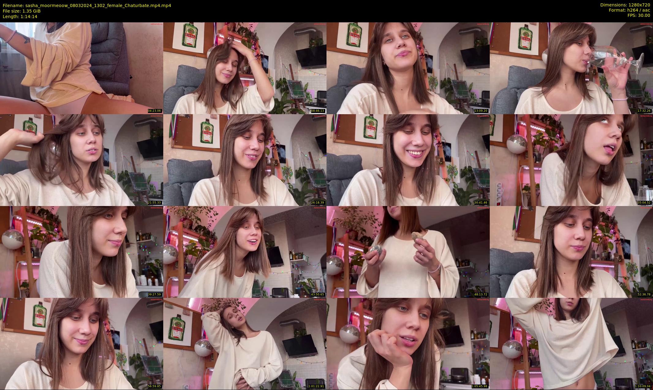 sasha_moormeoow — 75 minute Chaturbate female cam show recording, 720p, Mar 8, 2024