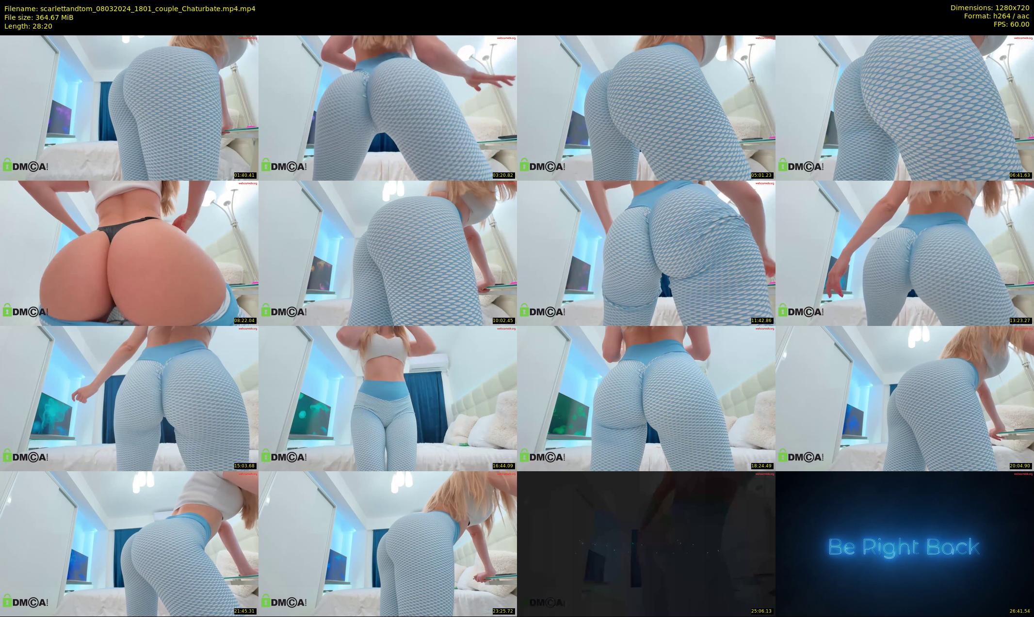 scarlettandtom — 29 minute Chaturbate couple cam show recording, 720p, Mar 8, 2024