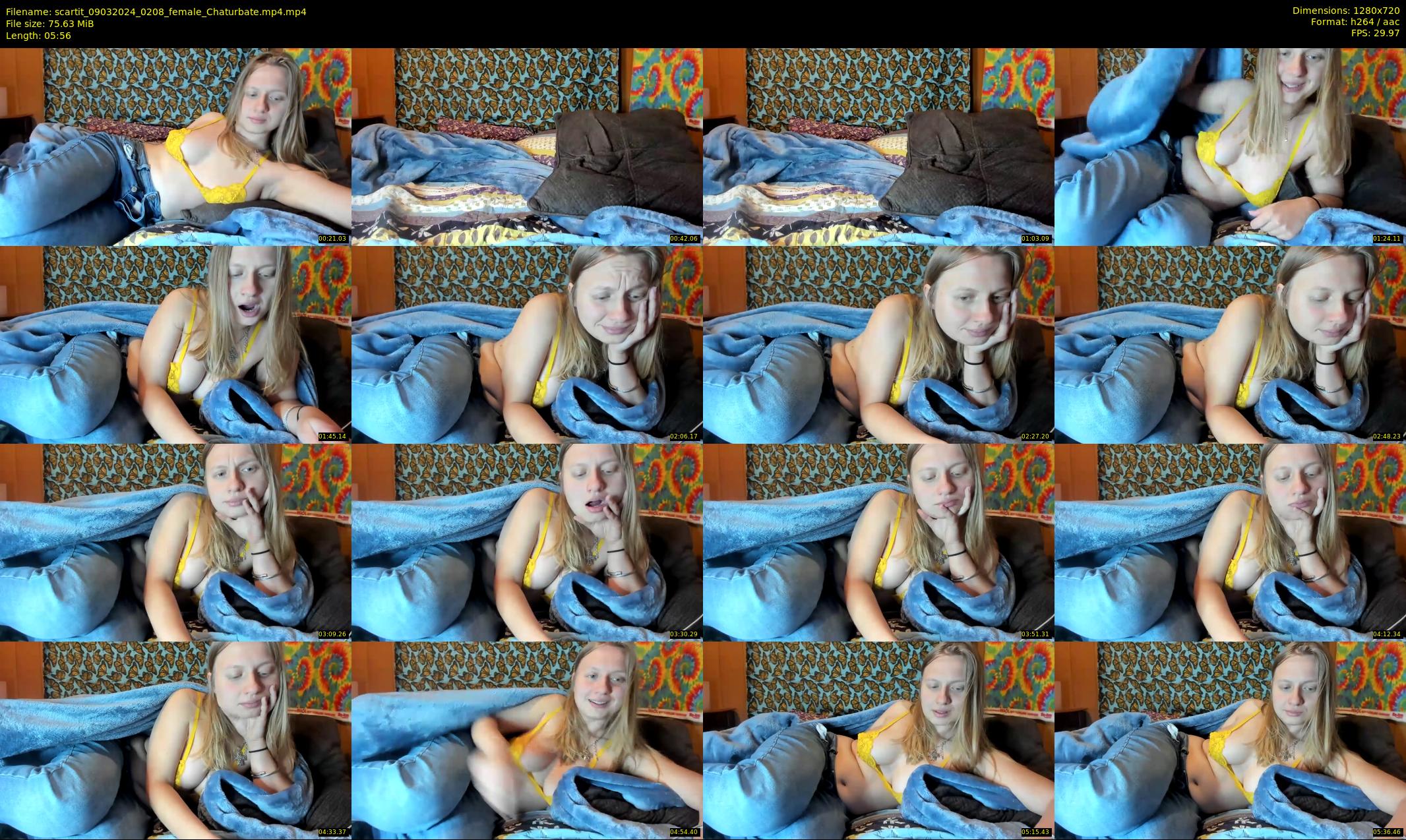 scartit — 6 minute Chaturbate female cam show recording, 720p, Mar 9, 2024