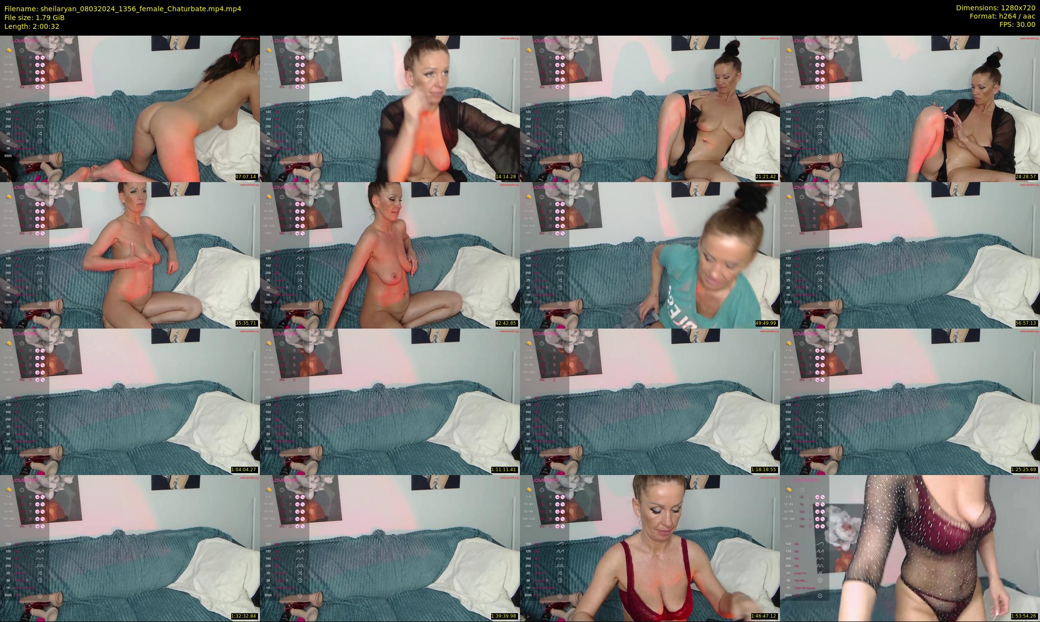 sheilaryan — 121 minute Chaturbate female cam show recording, 720p, Mar 8, 2024