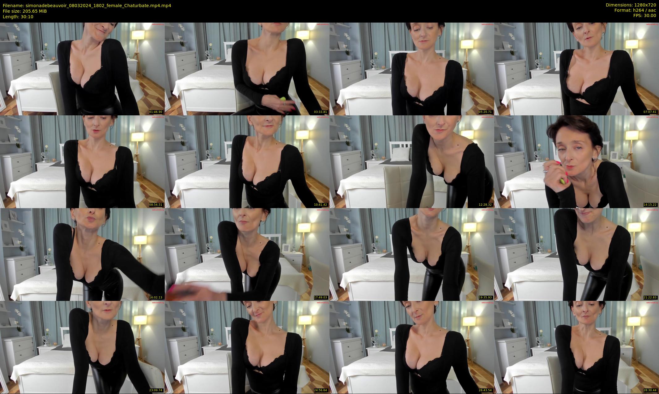 simonadebeauvoir — 31 minute Chaturbate female cam show recording, 720p, Mar 8, 2024