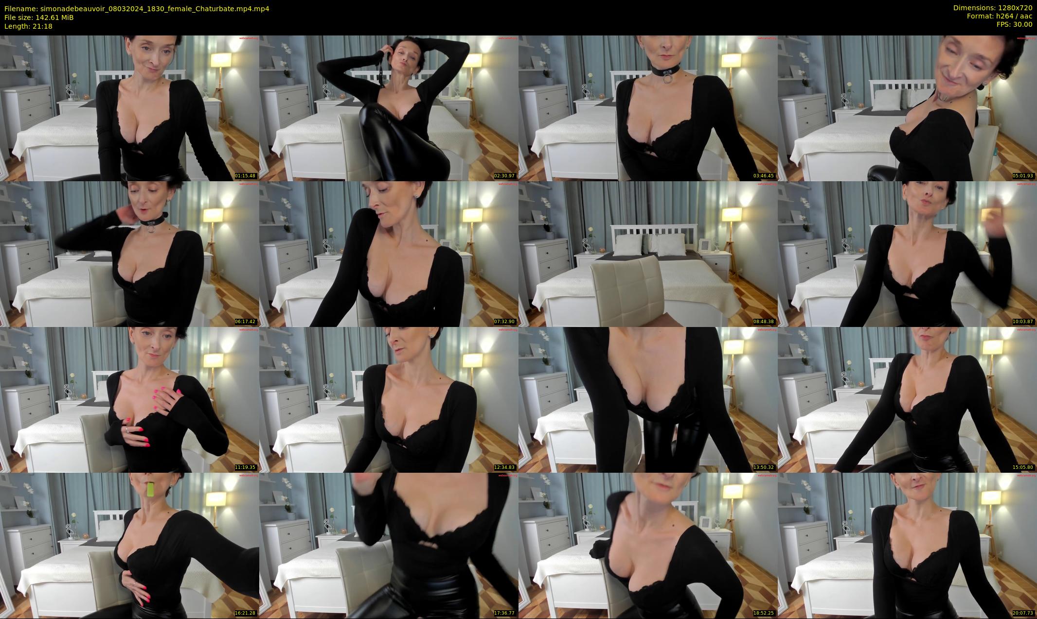 simonadebeauvoir — 22 minute Chaturbate female cam show recording, 720p, Mar 8, 2024