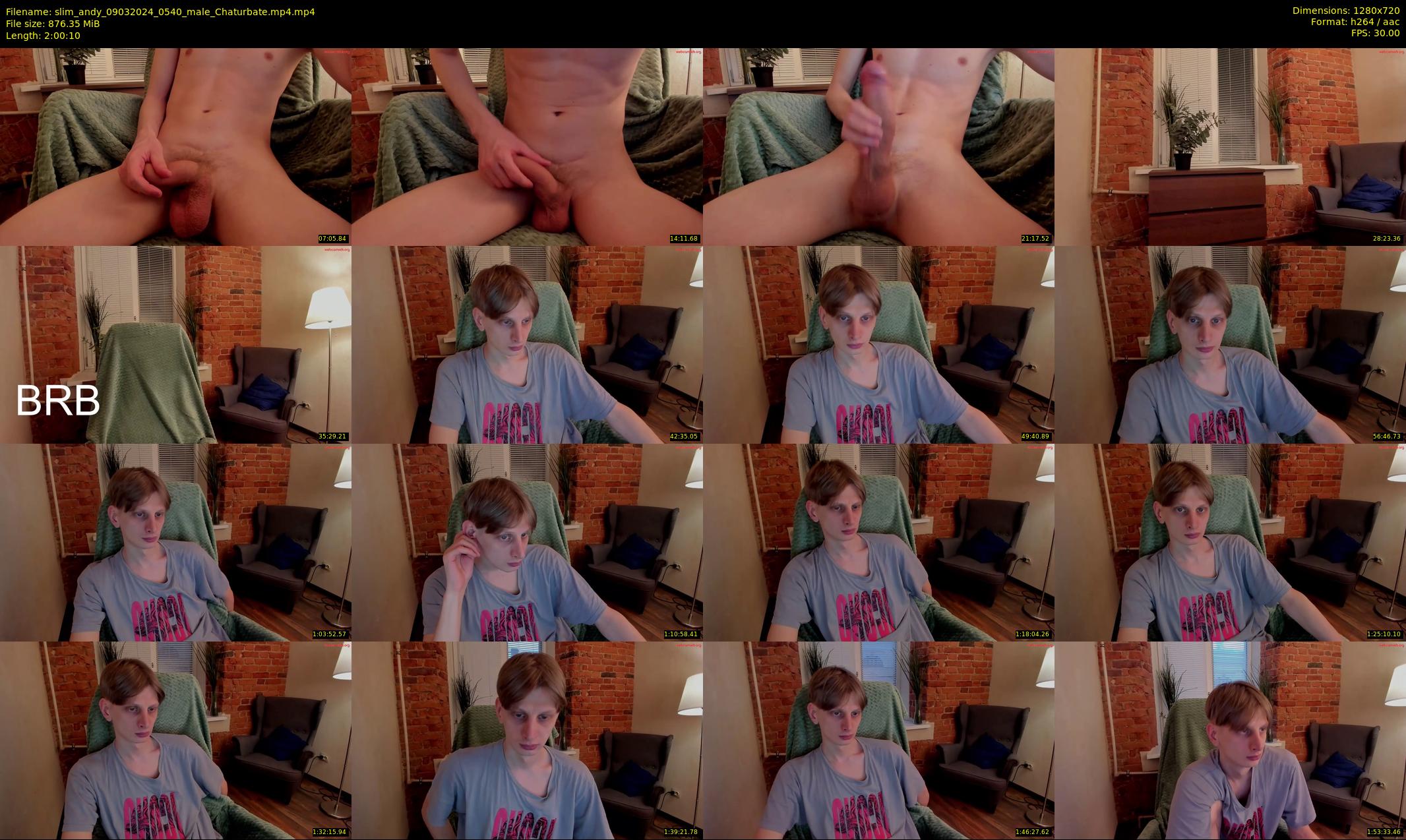 slim_andy — 121 minute Chaturbate male cam show recording, 720p, Mar 9, 2024