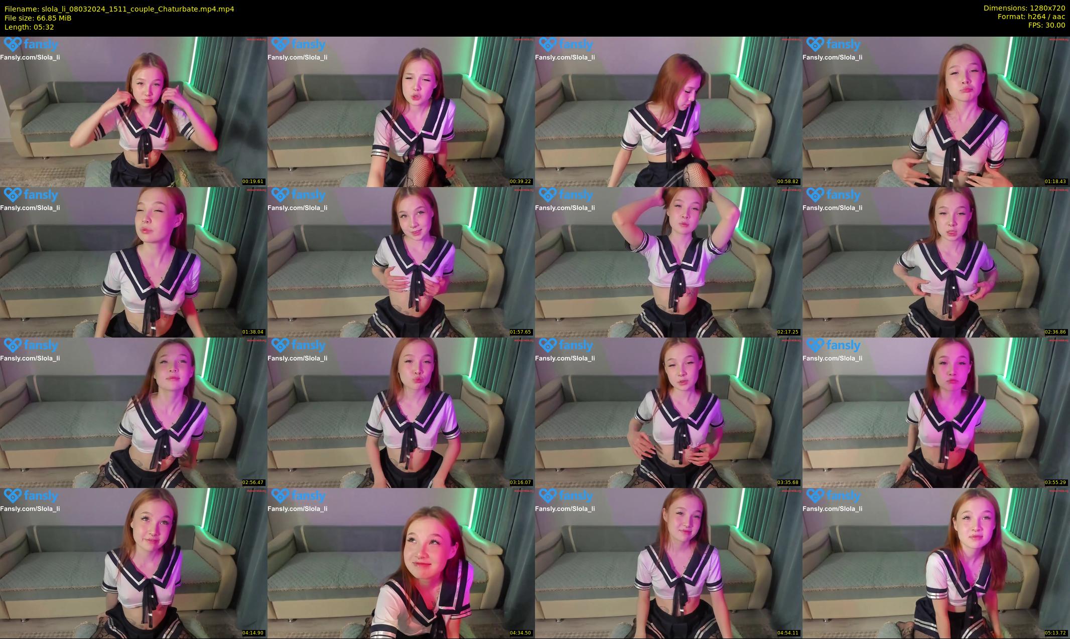 slola_li — 6 minute Chaturbate couple cam show recording, 720p, Mar 8, 2024