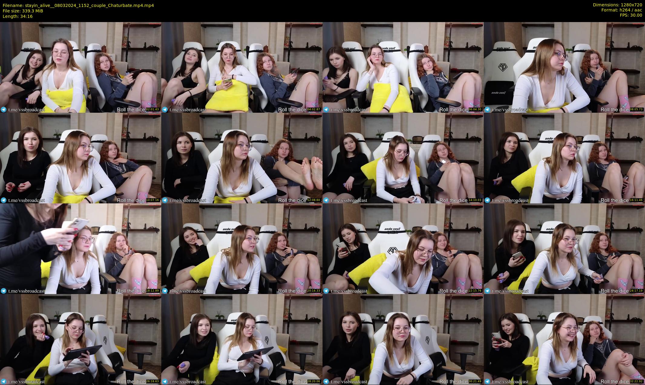 stayin_alive_ — 35 minute Chaturbate couple cam show recording, 720p, Mar 8, 2024
