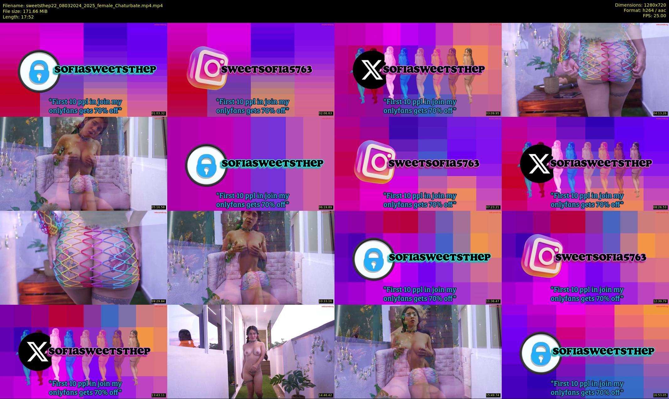 sweetsthep22 — 18 minute Chaturbate female cam show recording, 720p, Mar 8, 2024
