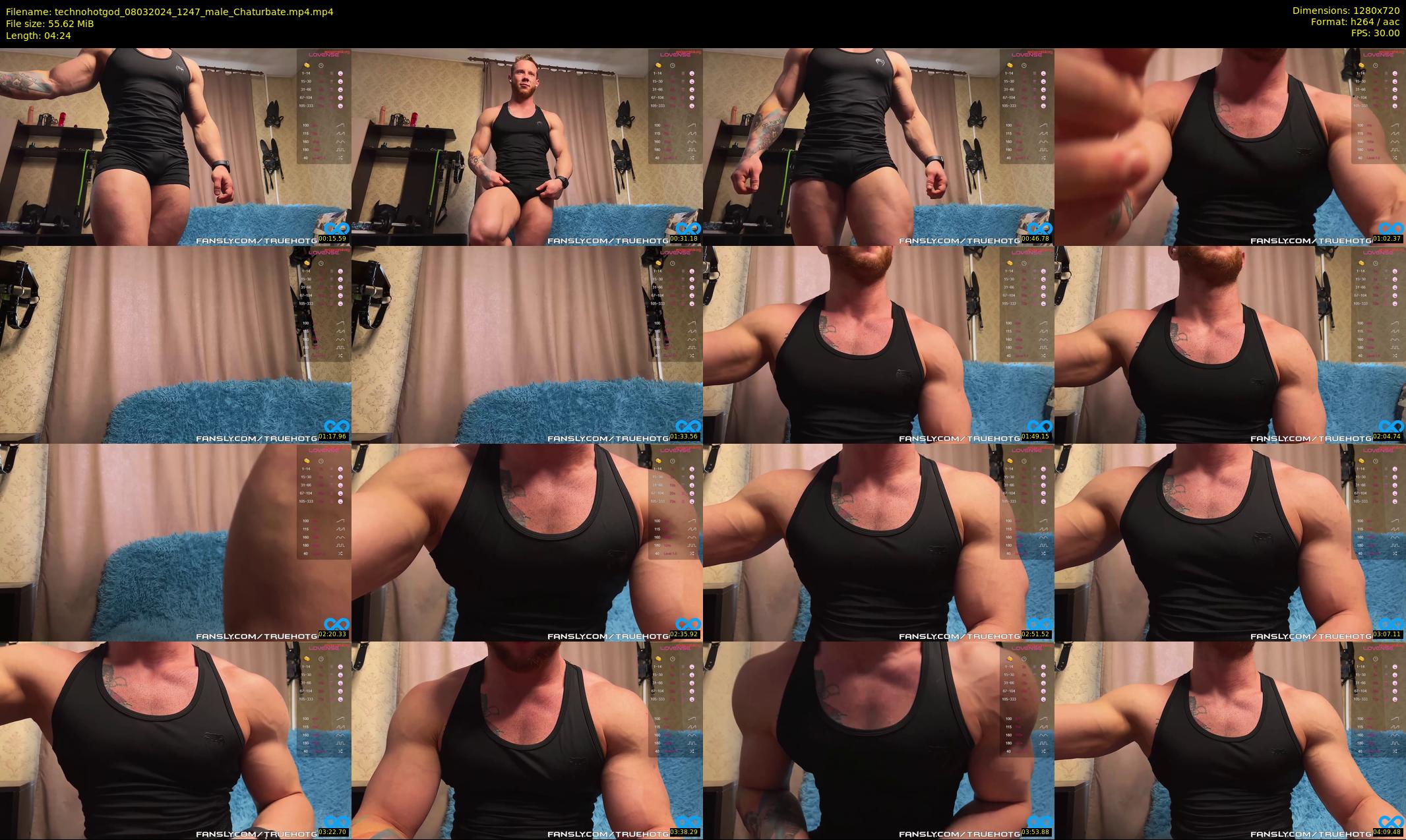 technohotgod — 5 minute Chaturbate male cam show recording, 720p, Mar 8, 2024