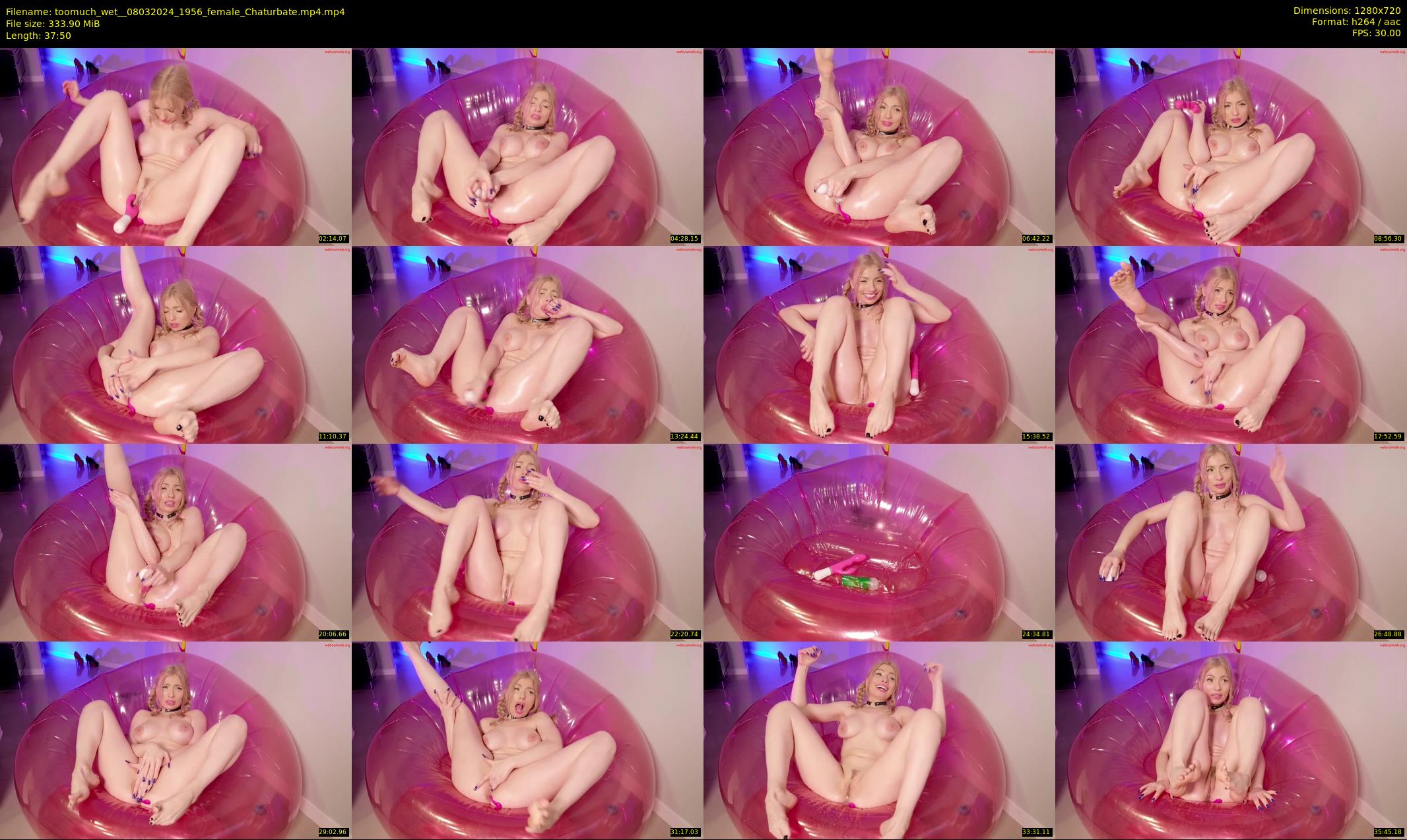 toomuch_wet_ — 38 minute Chaturbate female cam show recording, 720p, Mar 8, 2024