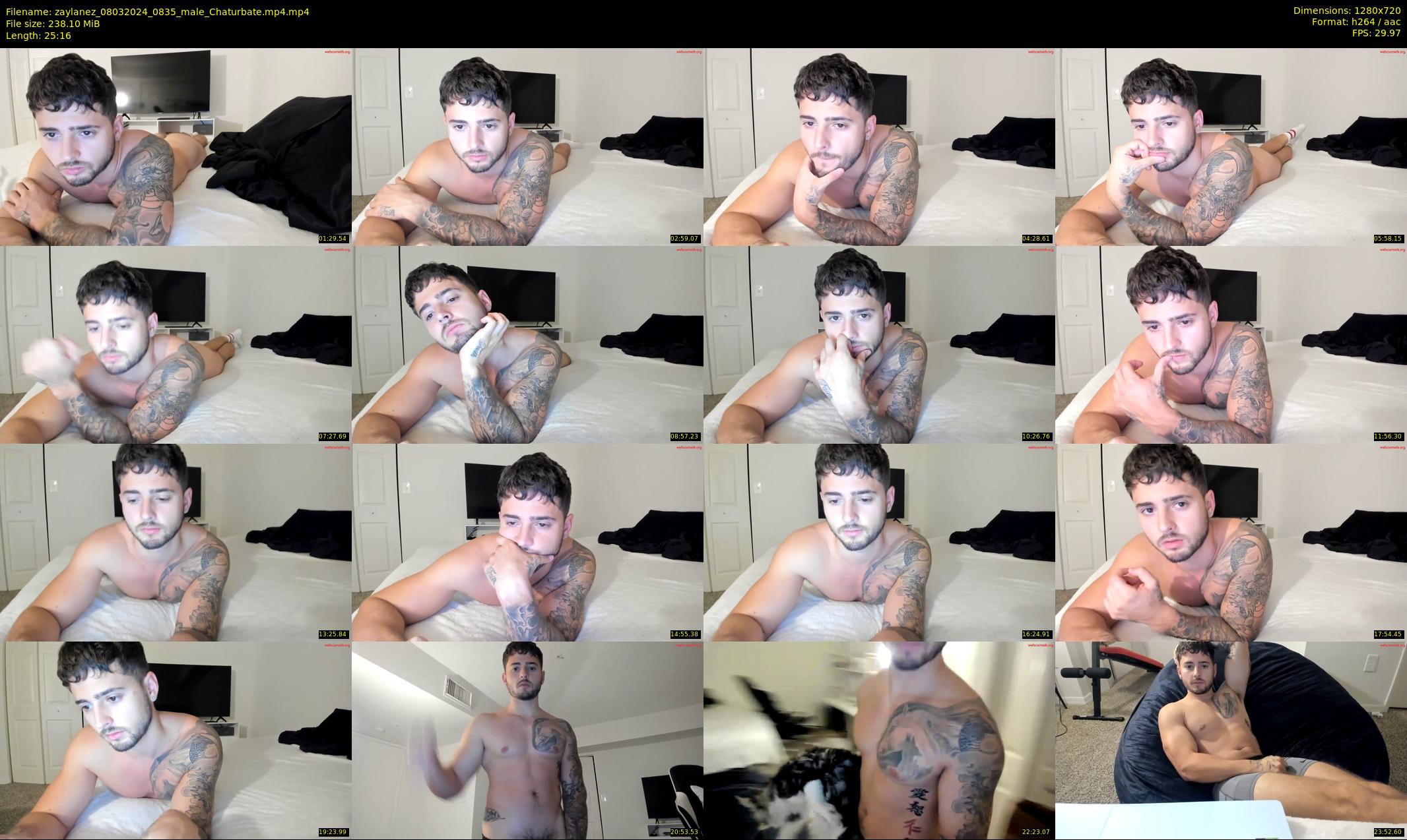 zaylanez — 26 minute Chaturbate male cam show recording, 720p, Mar 8, 2024