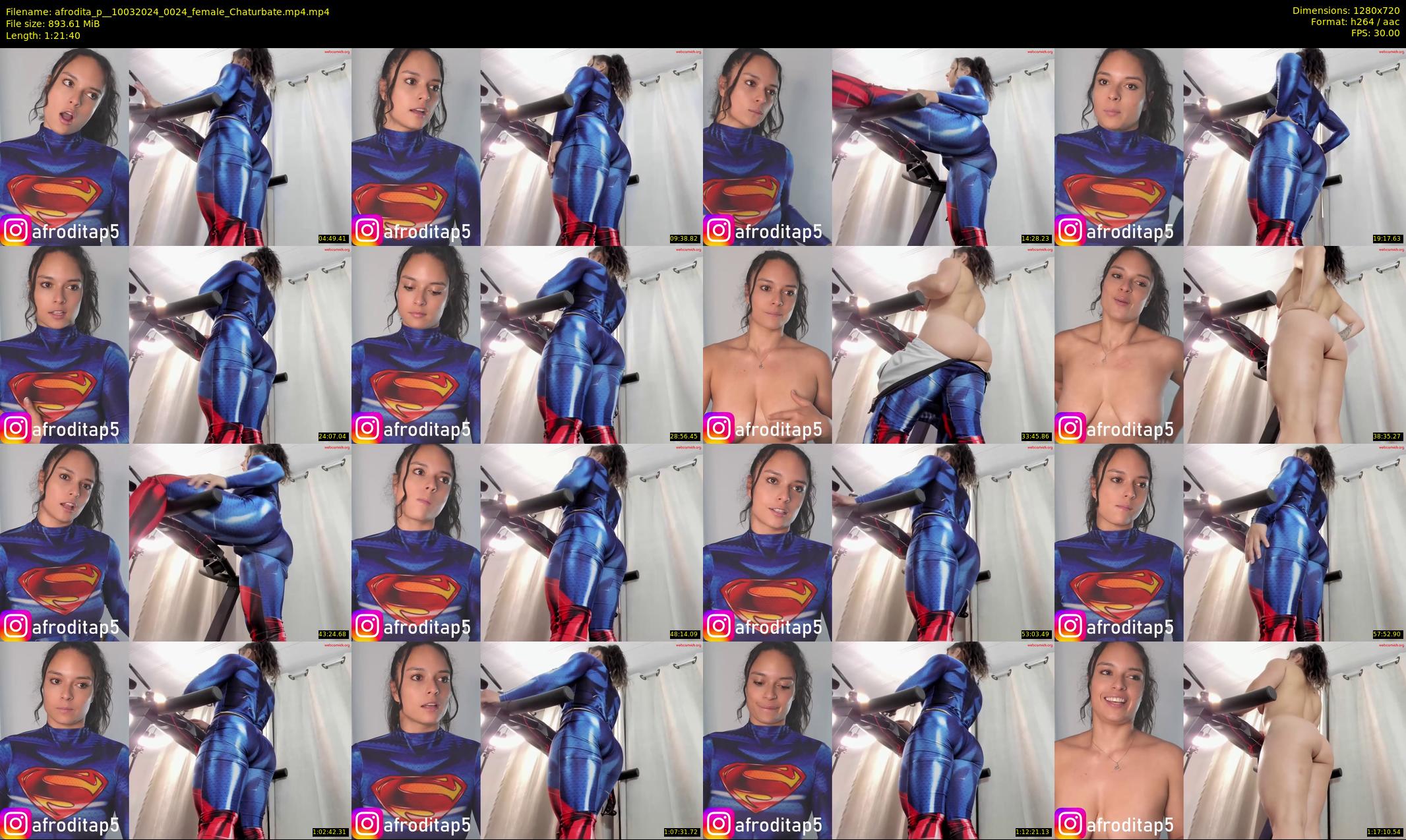 afrodita_p_ — 82 minute Chaturbate female cam show recording, 720p, Mar 10, 2024