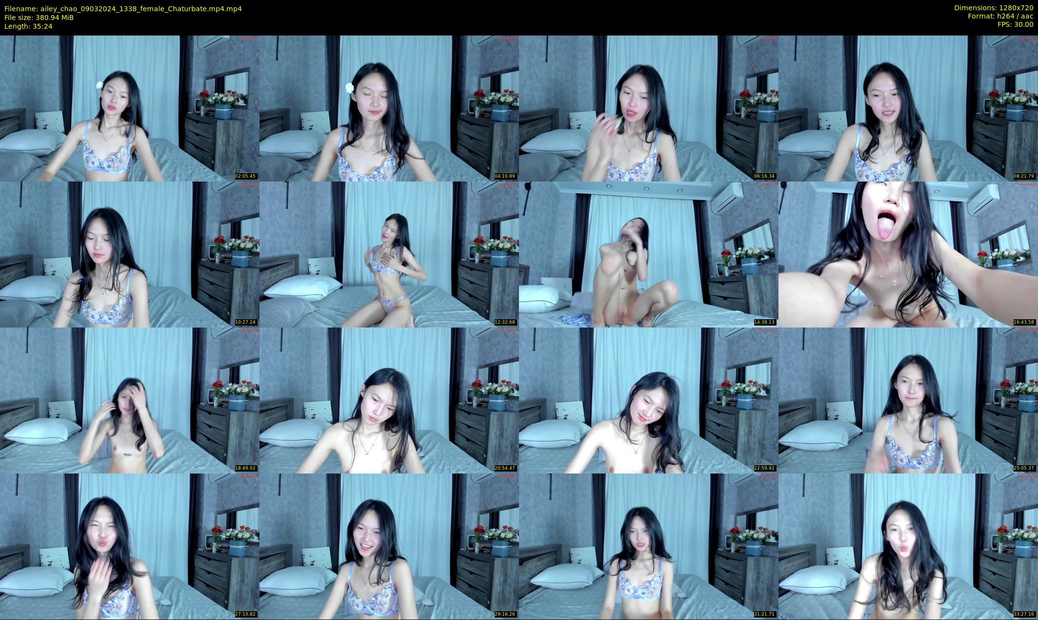 ailey_chao — 36 minute Chaturbate female cam show recording, 720p, Mar 9, 2024