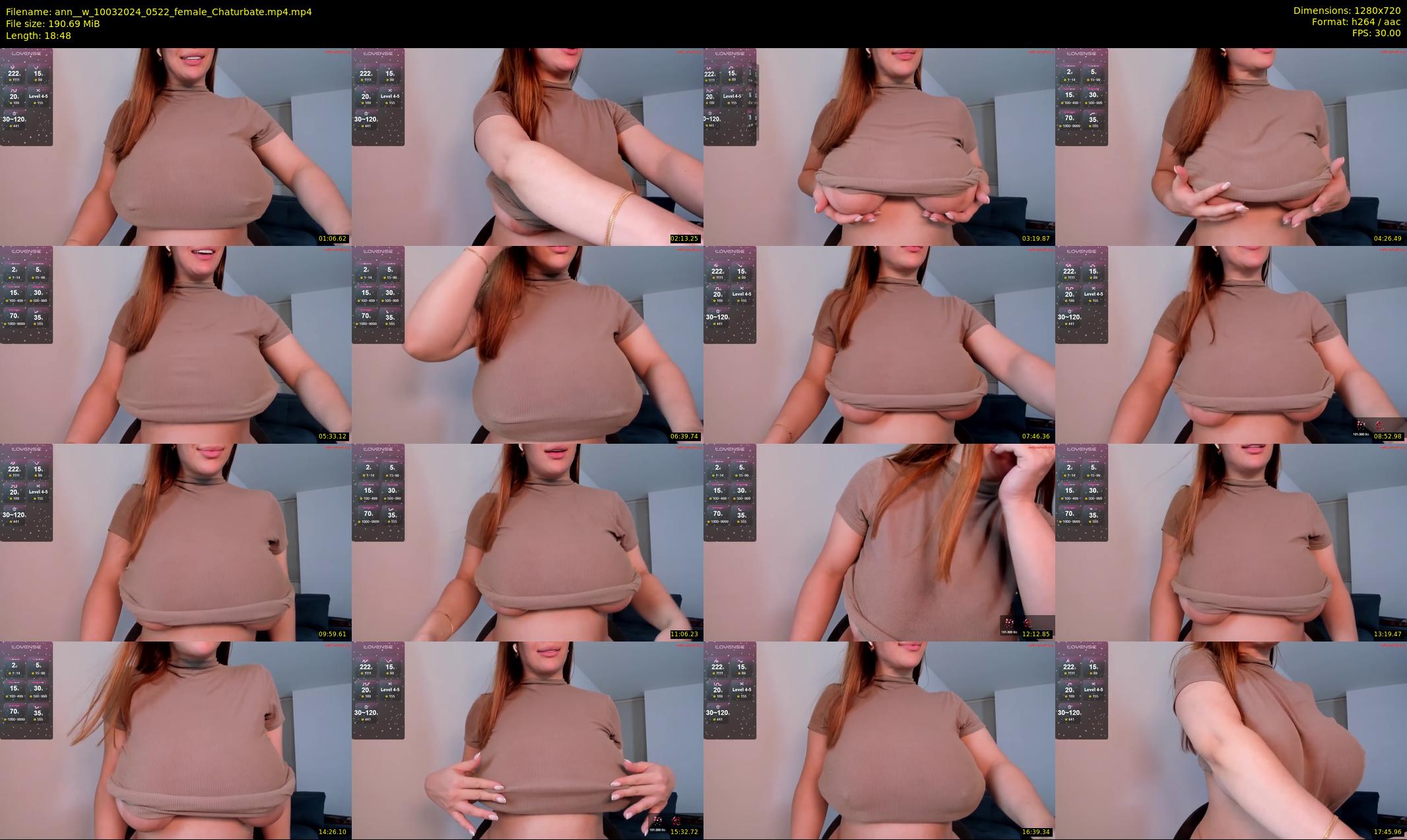 ann__w — 19 minute Chaturbate female cam show recording, 720p, Mar 10, 2024