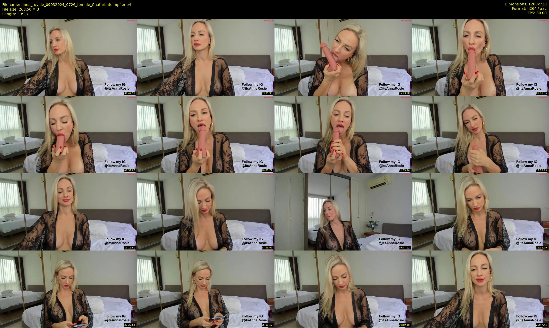 anna_royale — 31 minute Chaturbate female cam show recording, 720p, Mar 9, 2024