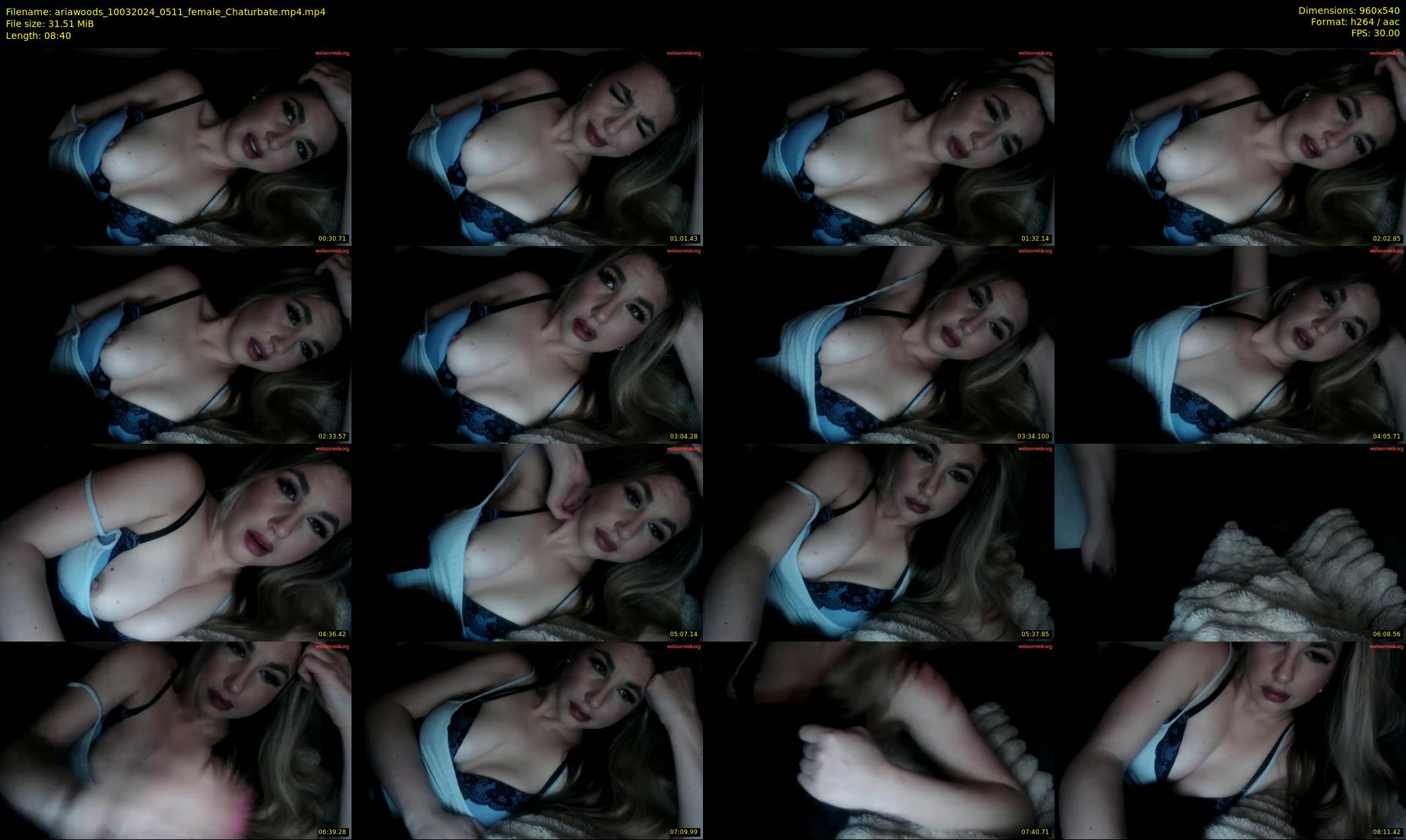 ariawoods — 9 minute Chaturbate female cam show recording, 480p, Mar 10, 2024