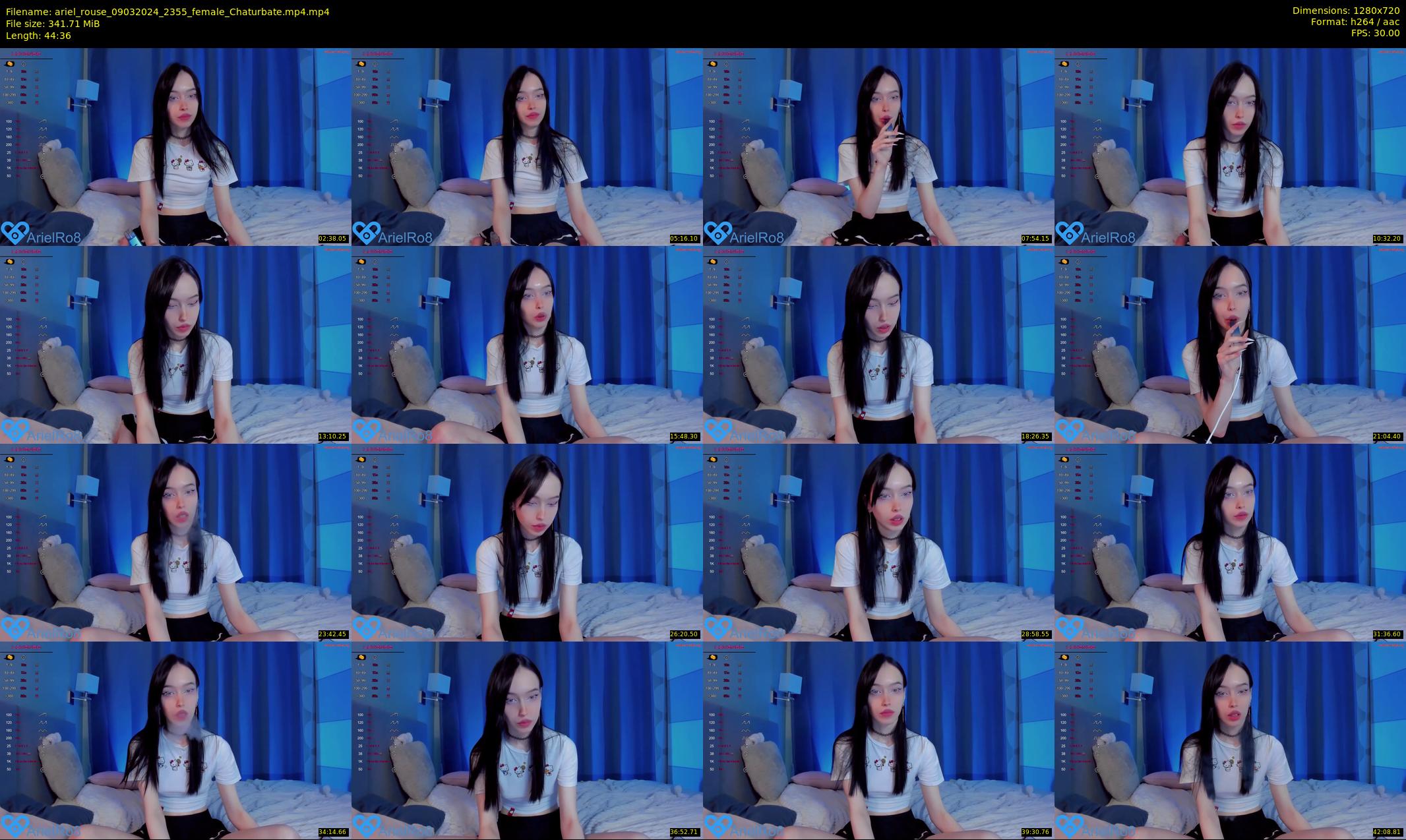 ariel_rouse — 45 minute Chaturbate female cam show recording, 720p, Mar 9, 2024