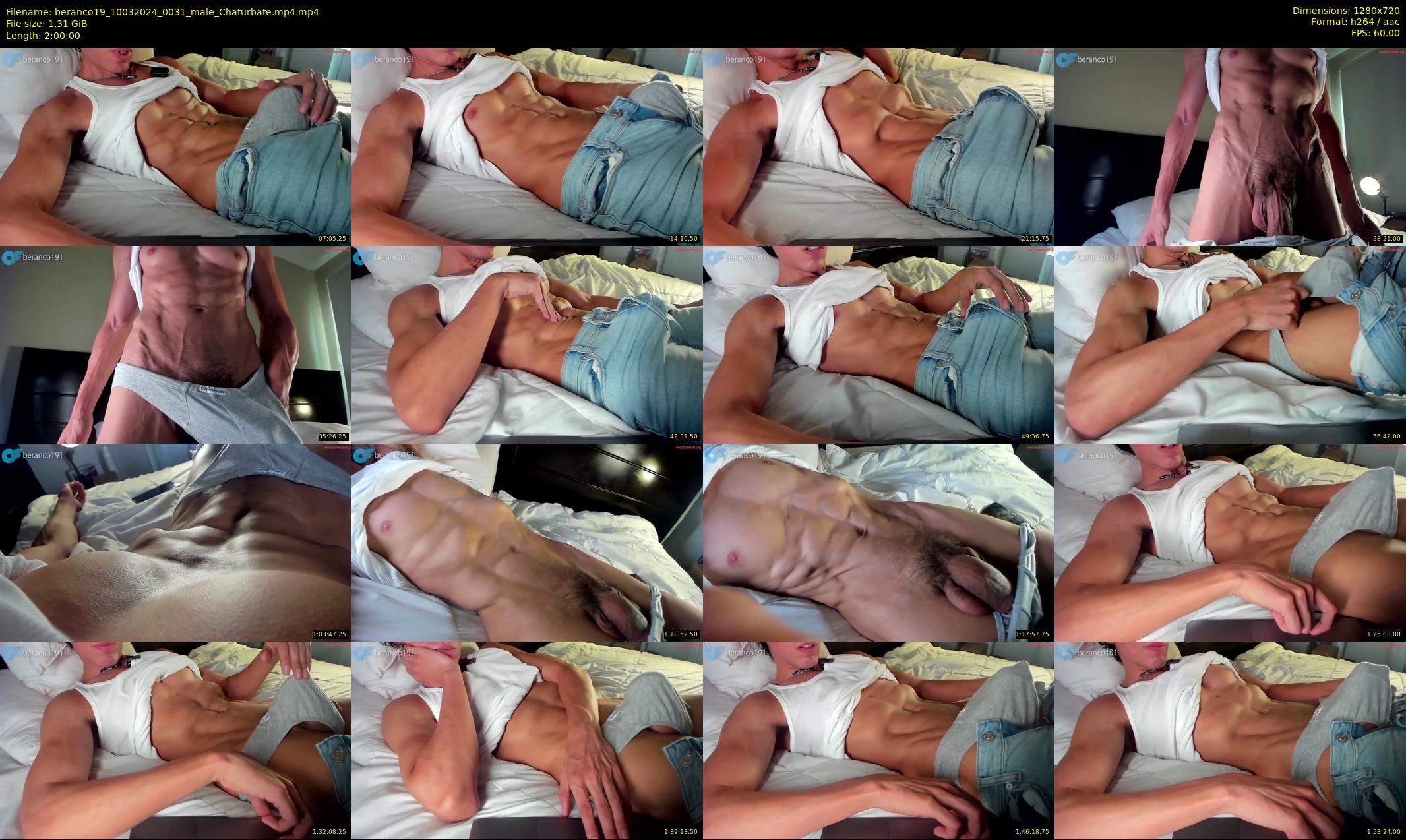 beranco19 — 120 minute Chaturbate male cam show recording, 720p, Mar 10, 2024