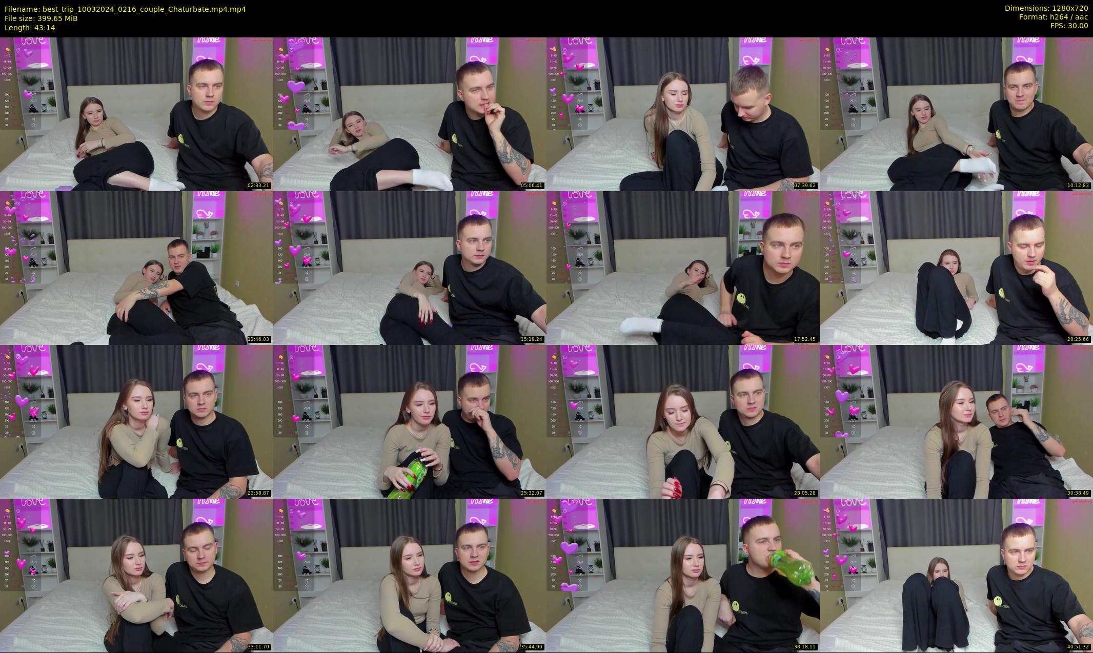 best_trip — 44 minute Chaturbate couple cam show recording, 720p, Mar 10, 2024