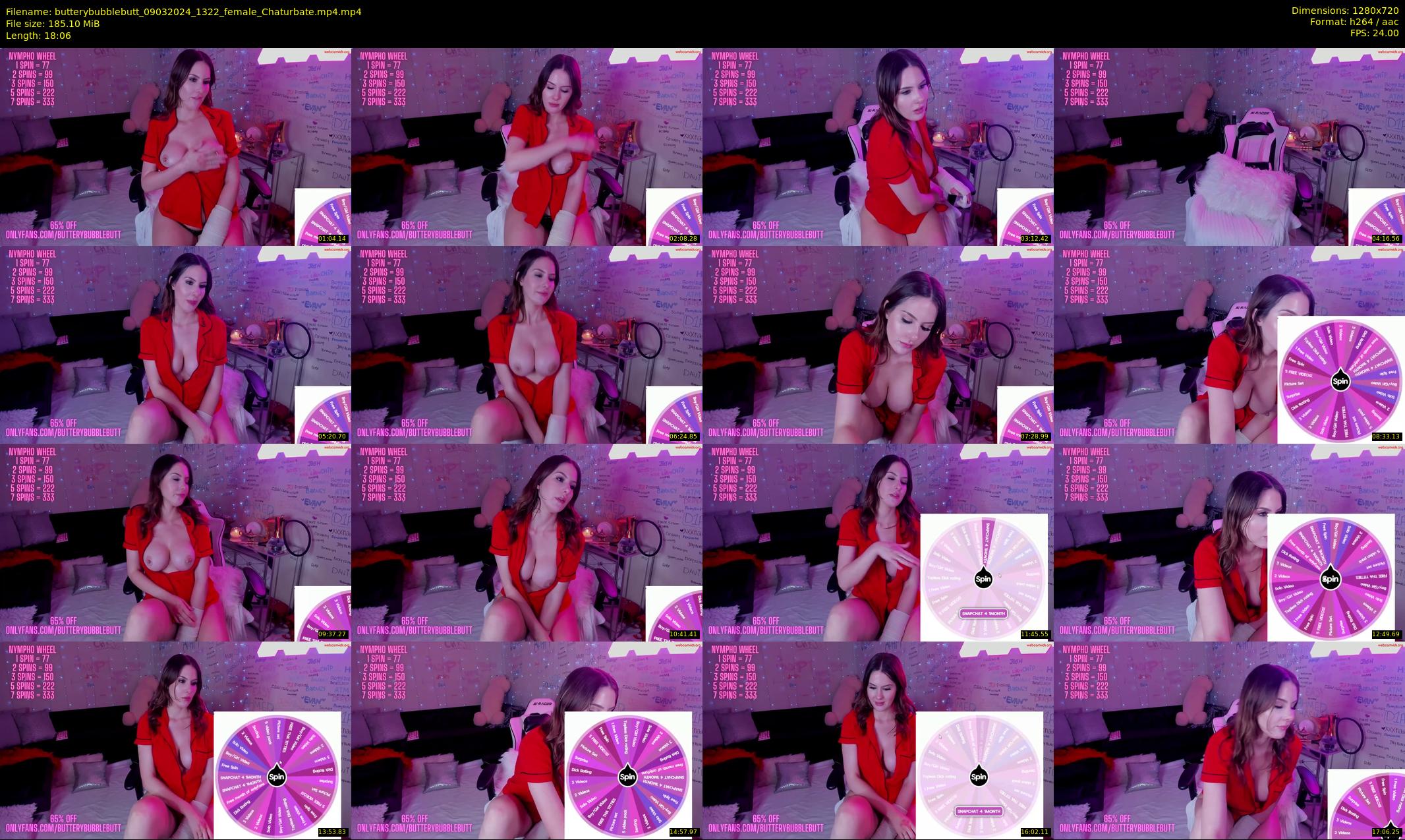 butterybubblebutt — 19 minute Chaturbate couple cam show recording, 720p, Mar 9, 2024