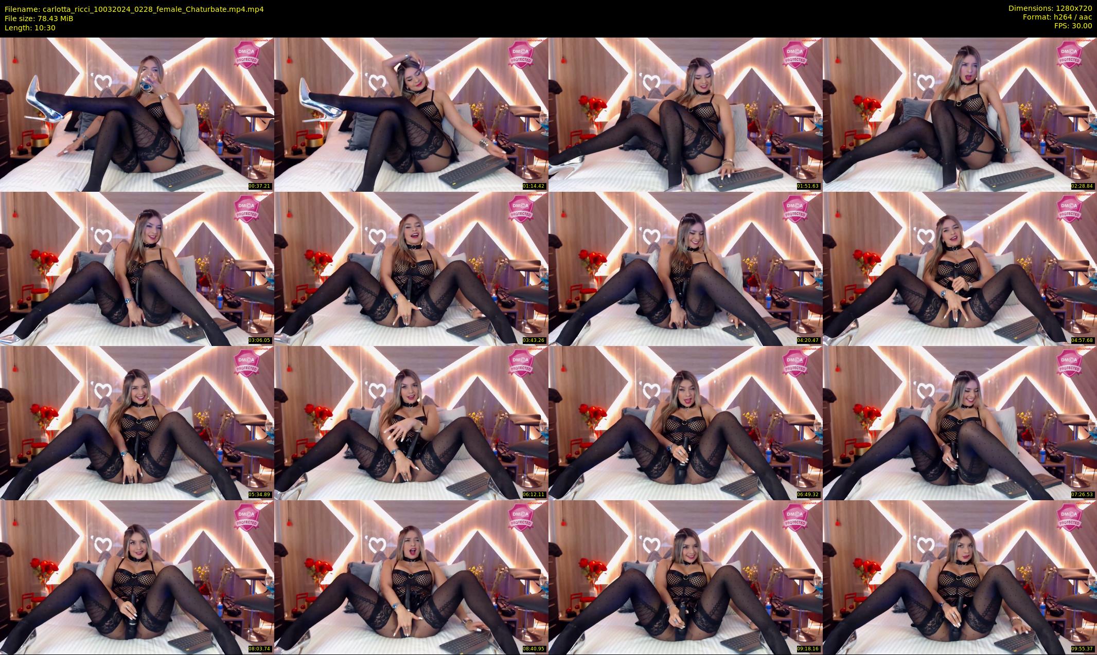 carlotta_ricci — 11 minute Chaturbate female cam show recording, 720p, Mar 10, 2024