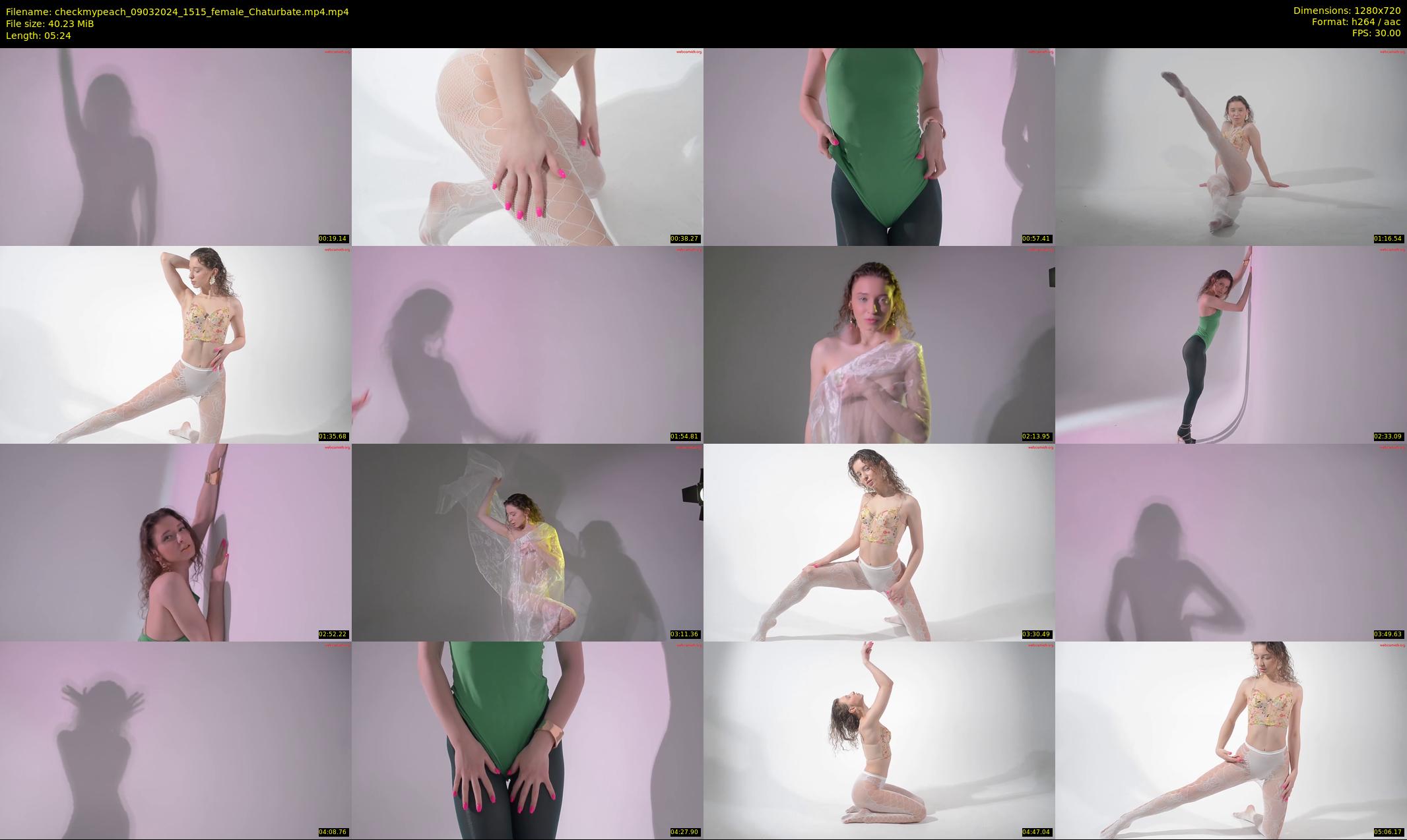 checkmypeach — 6 minute Chaturbate female cam show recording, 720p, Mar 9, 2024