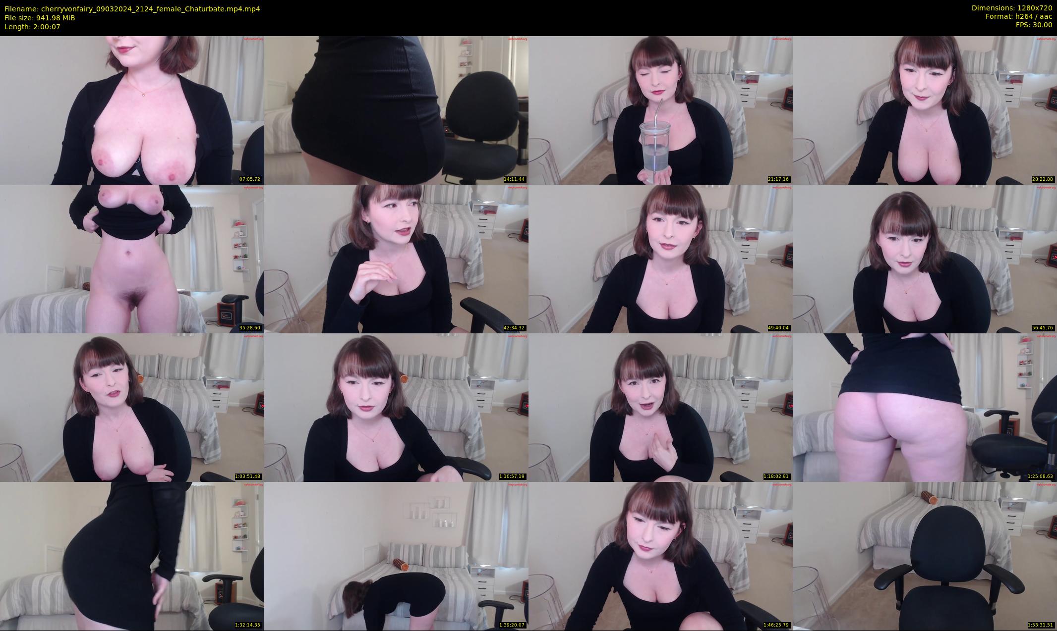 cherryvonfairy — 121 minute Chaturbate female cam show recording, 720p, Mar 9, 2024
