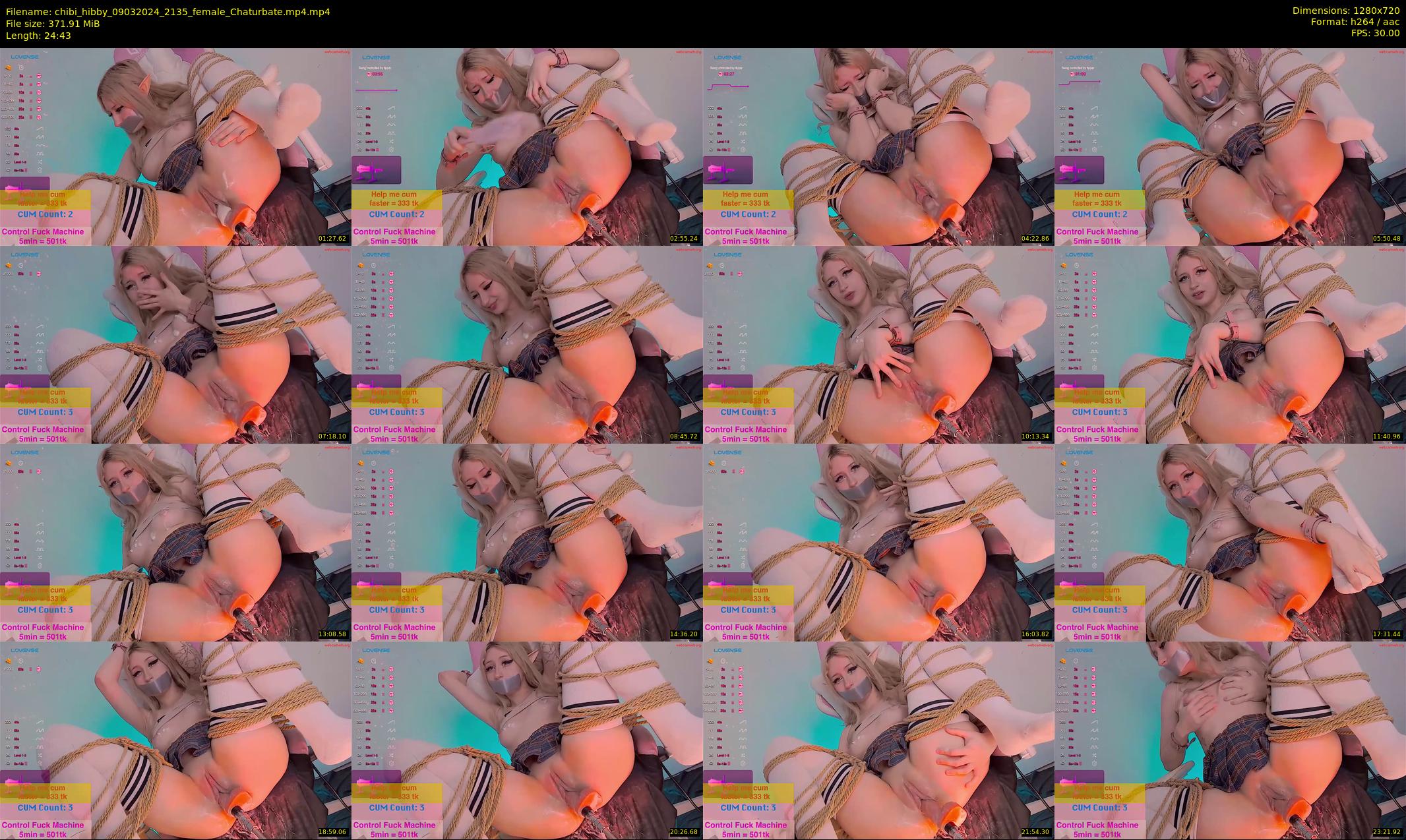 chibi_hibby — 25 minute Chaturbate female cam show recording, 720p, Mar 9, 2024