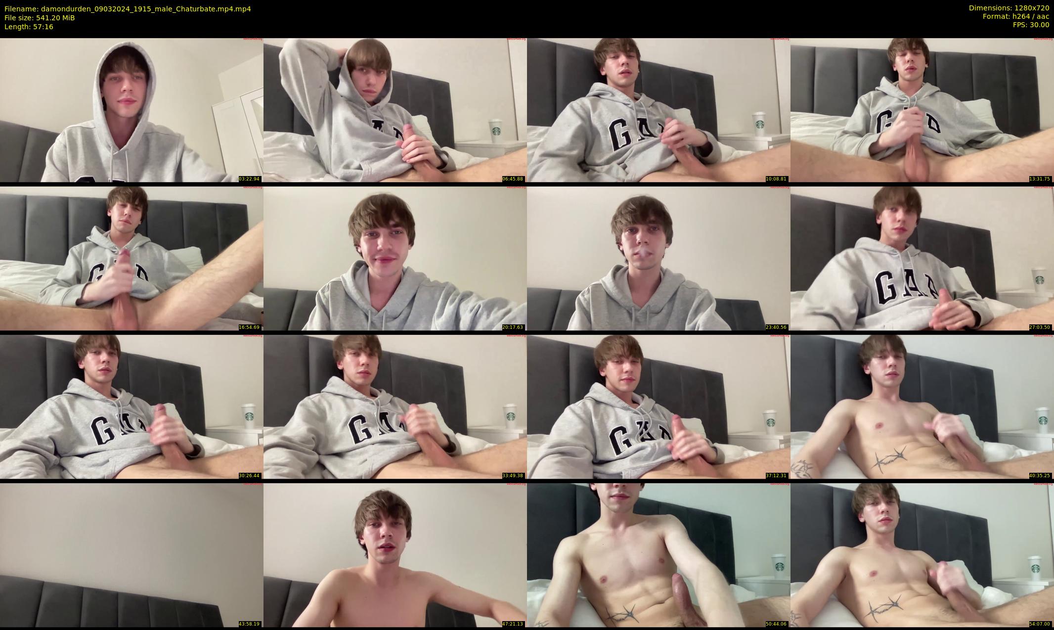 damondurden — 58 minute Chaturbate male cam show recording, 720p, Mar 9, 2024