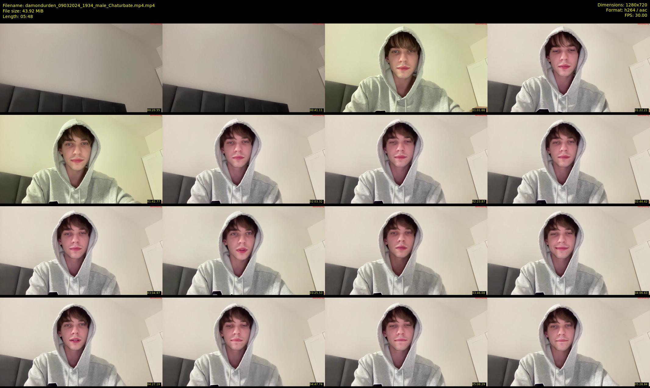 damondurden — 6 minute Chaturbate male cam show recording, 720p, Mar 9, 2024