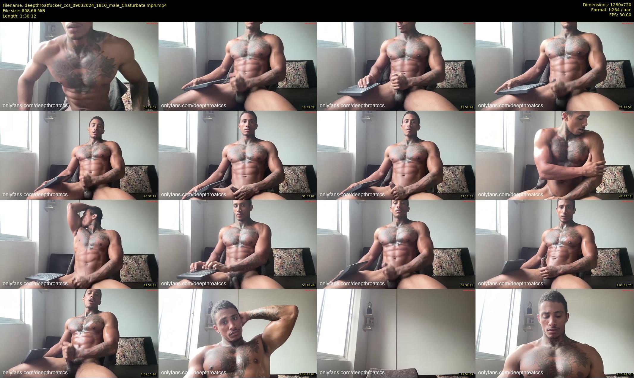 deepthroatfucker_ccs — 91 minute Chaturbate male cam show recording, 720p, Mar 9, 2024