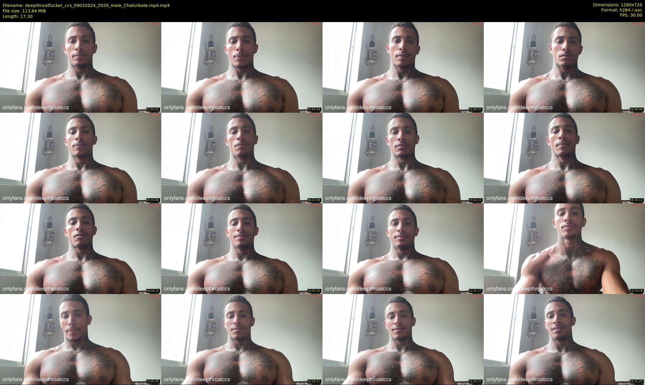 deepthroatfucker_ccs — 18 minute Chaturbate male cam show recording, 720p, Mar 9, 2024