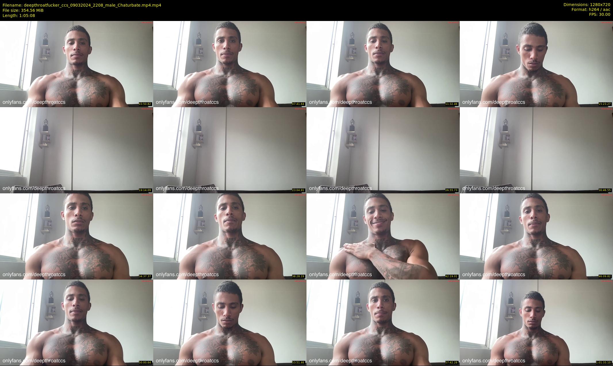 deepthroatfucker_ccs — 66 minute Chaturbate male cam show recording, 720p, Mar 9, 2024