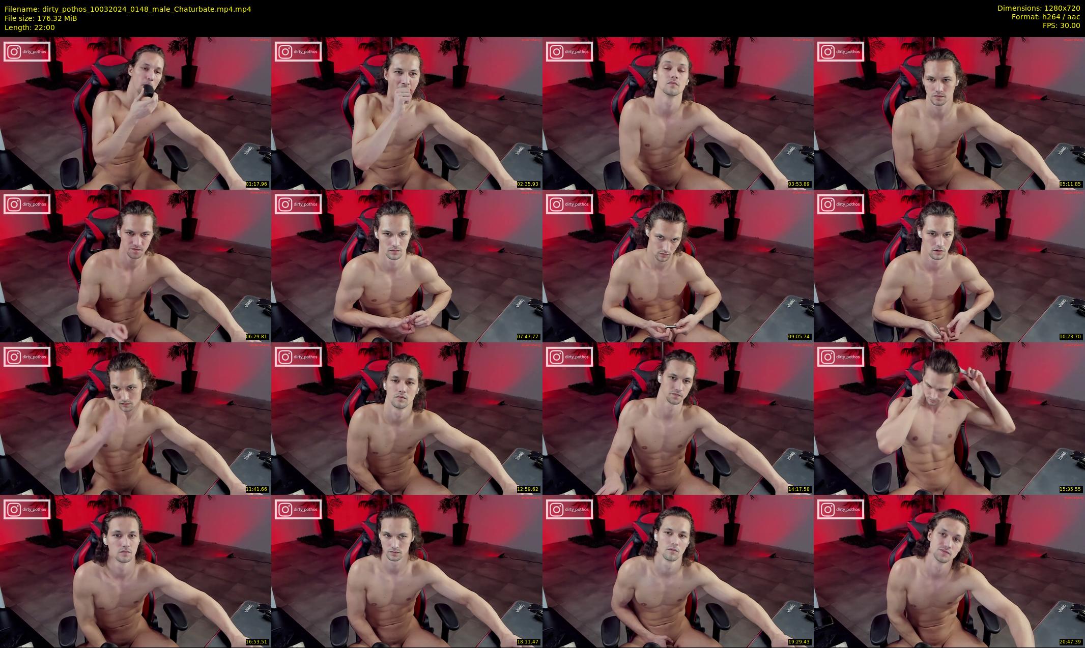 dirty_pothos — 22 minute Chaturbate male cam show recording, 720p, Mar 10, 2024