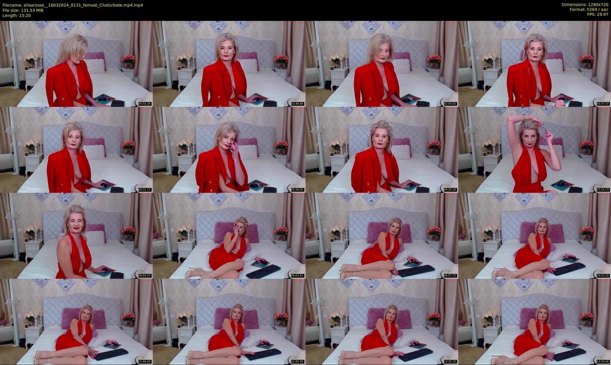 elisarosse_ — 16 minute Chaturbate female cam show recording, 720p, Mar 10, 2024