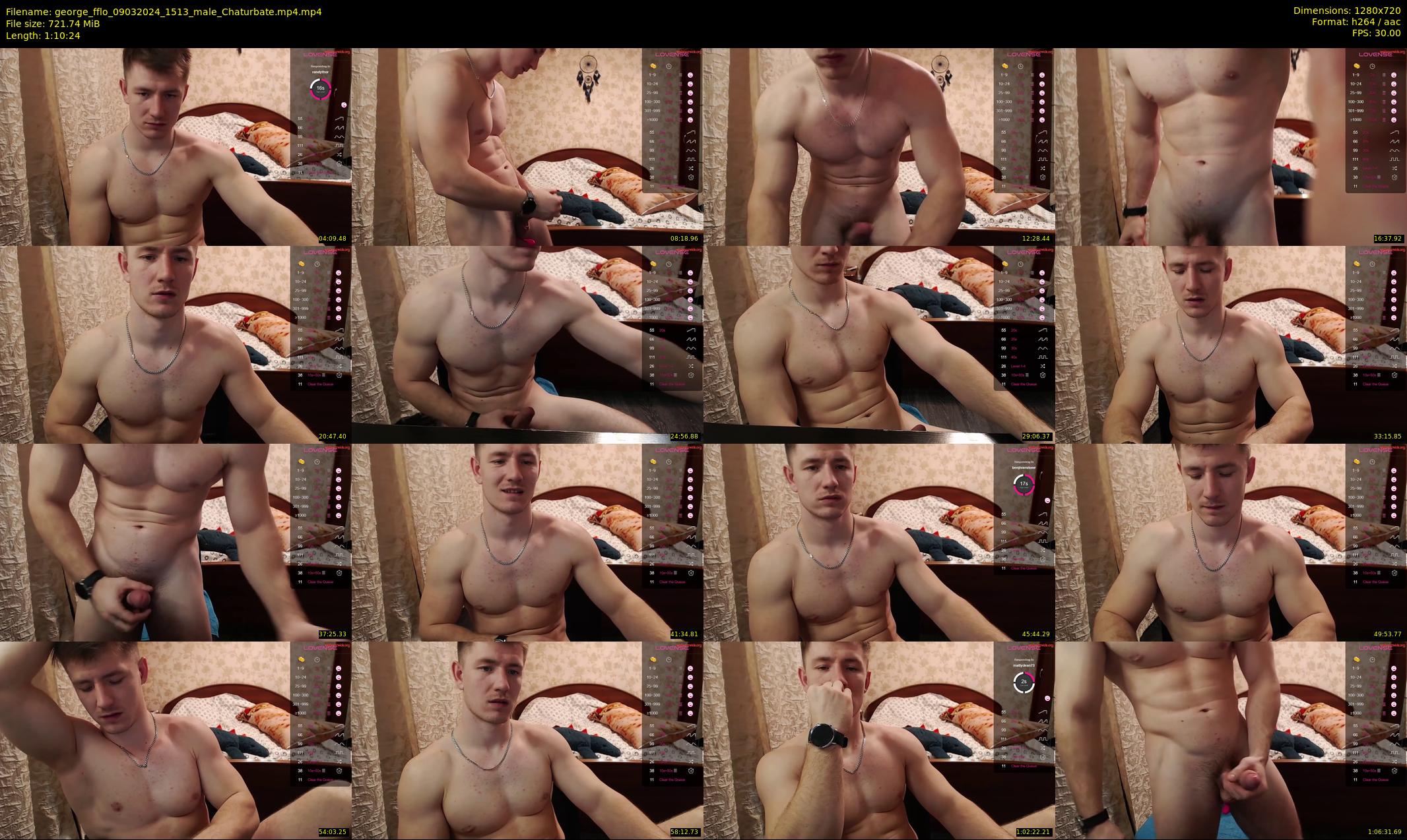 george_fflo — 71 minute Chaturbate male cam show recording, 720p, Mar 9, 2024