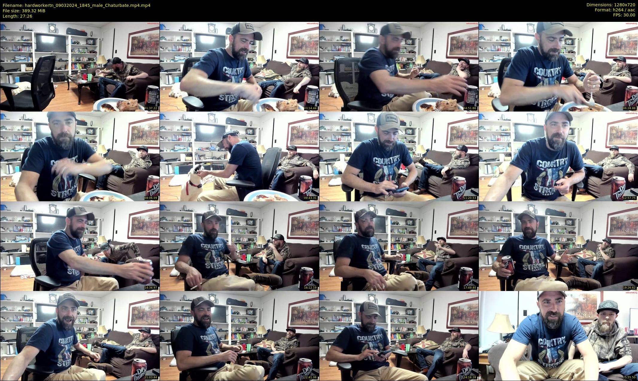 hardworkertn — 28 minute Chaturbate male cam show recording, 720p, Mar 9, 2024