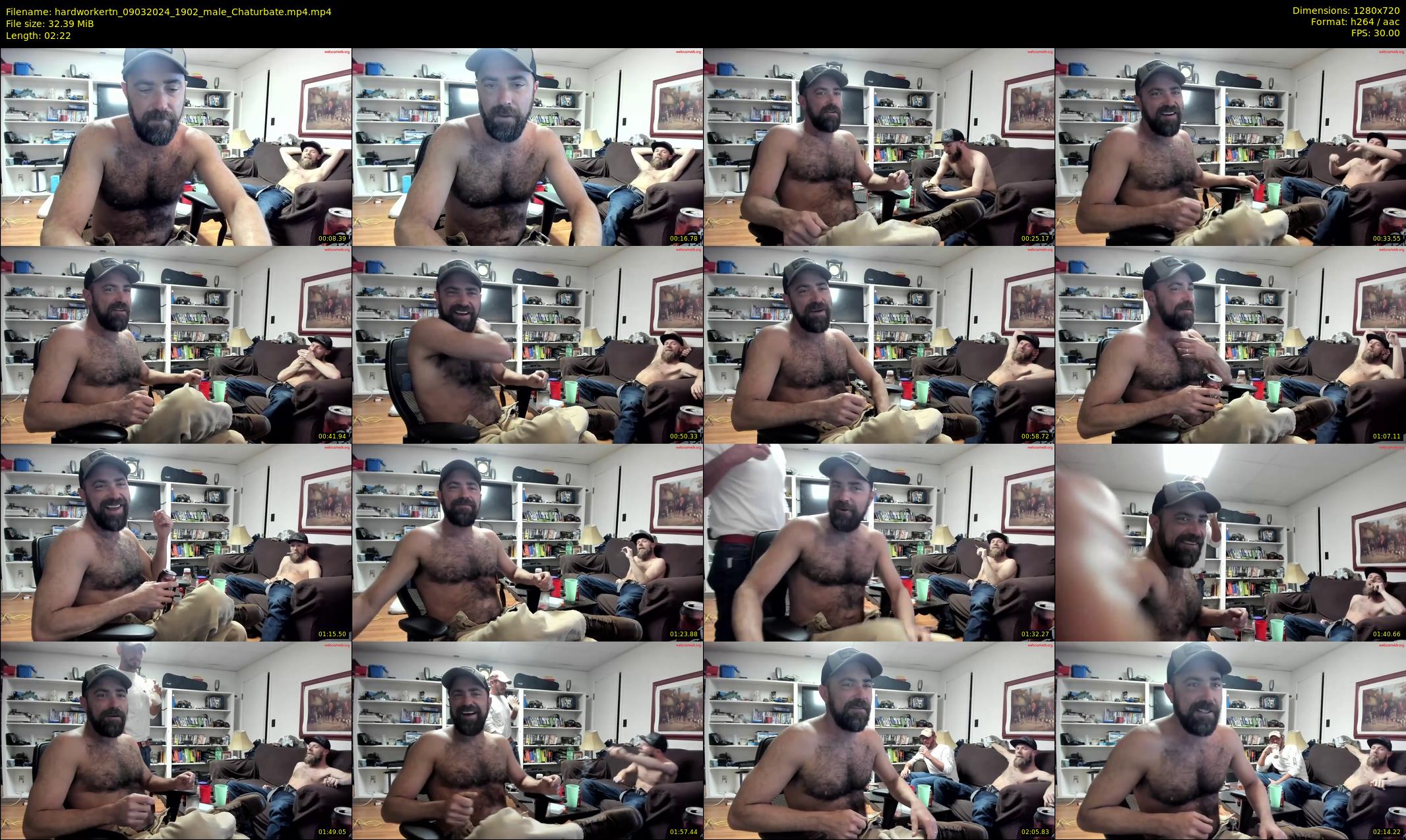 hardworkertn — 3 minute Chaturbate male cam show recording, 720p, Mar 9, 2024