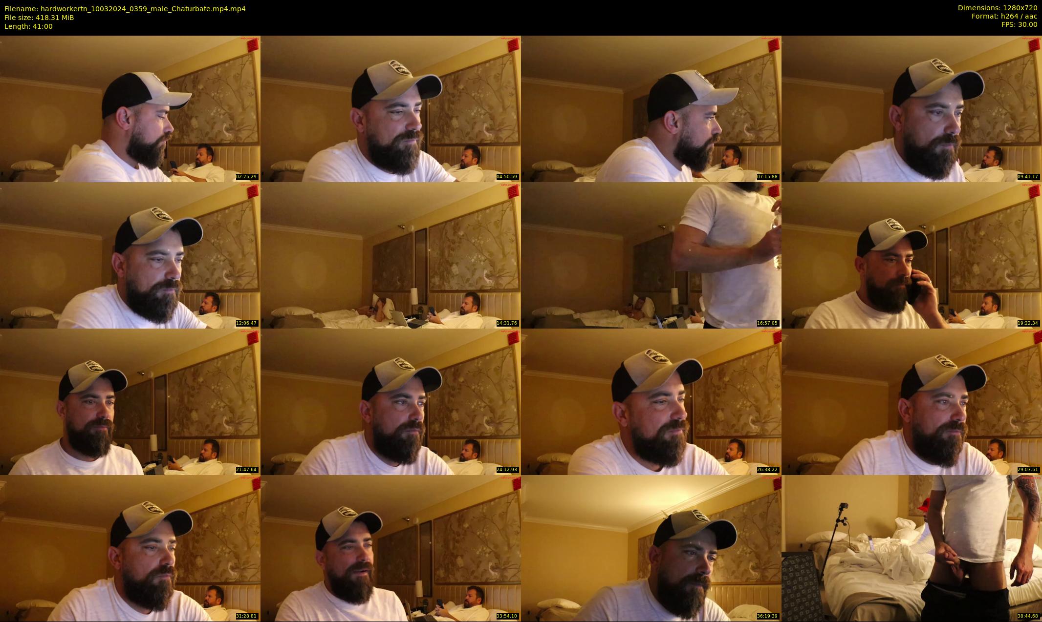 hardworkertn — 41 minute Chaturbate male cam show recording, 720p, Mar 10, 2024