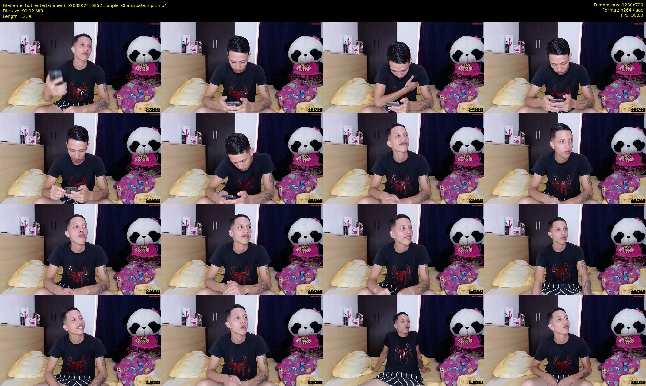 hot_entertainment — 12 minute Chaturbate couple cam show recording, 720p, Mar 9, 2024