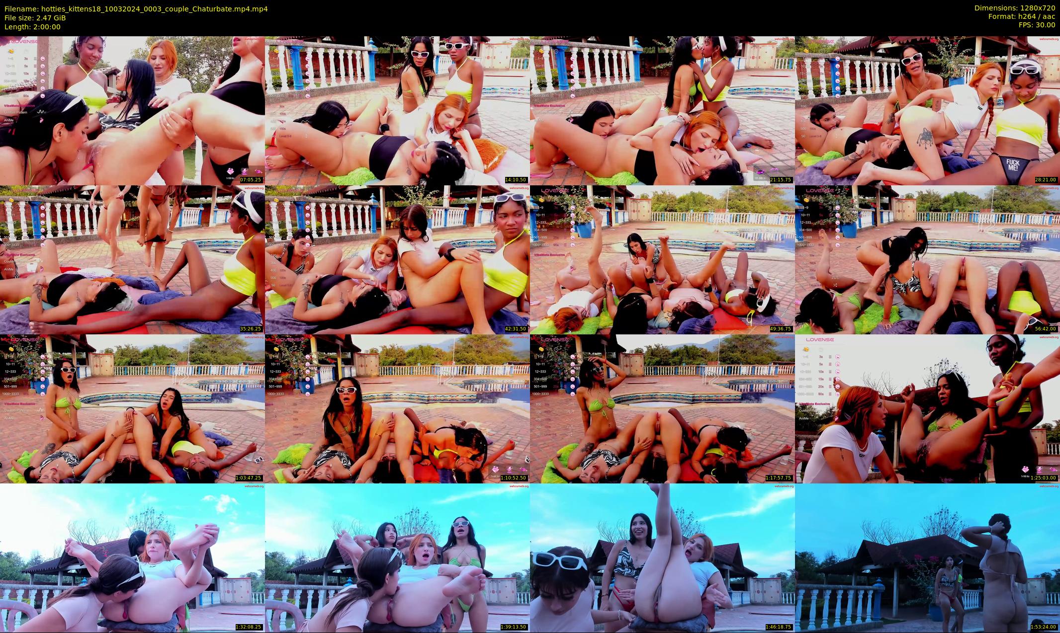 hotties_kittens18 — 120 minute Chaturbate couple cam show recording, 720p, Mar 10, 2024
