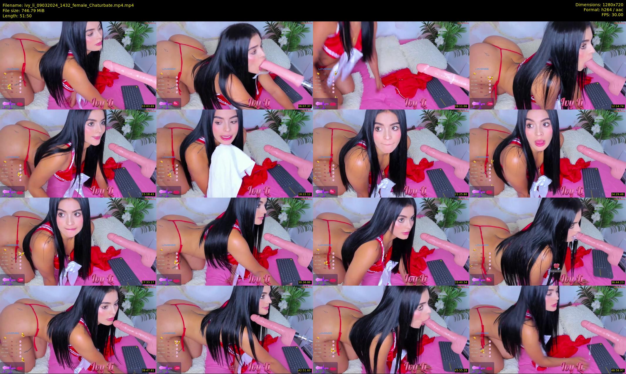 ivy_li — 52 minute Chaturbate female cam show recording, 720p, Mar 9, 2024