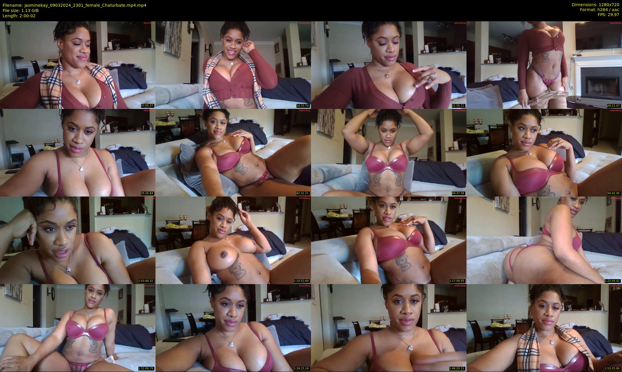 jasminekay — 121 minute Chaturbate female cam show recording, 720p, Mar 9, 2024